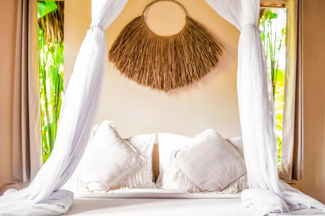 Bed in Green Escape Eco Resort