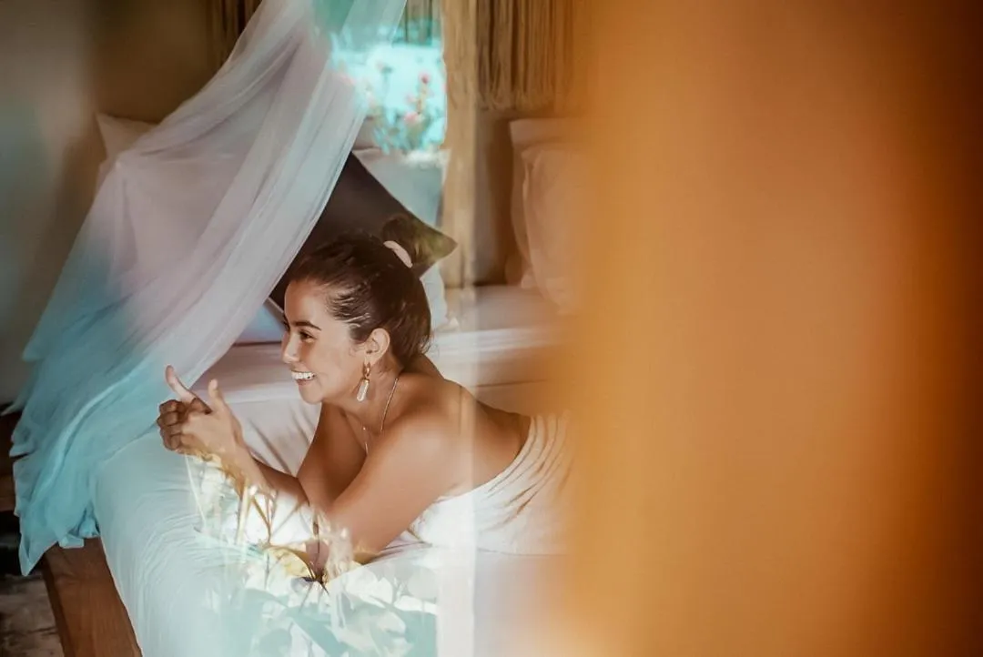 Bed in Green Escape Eco Resort