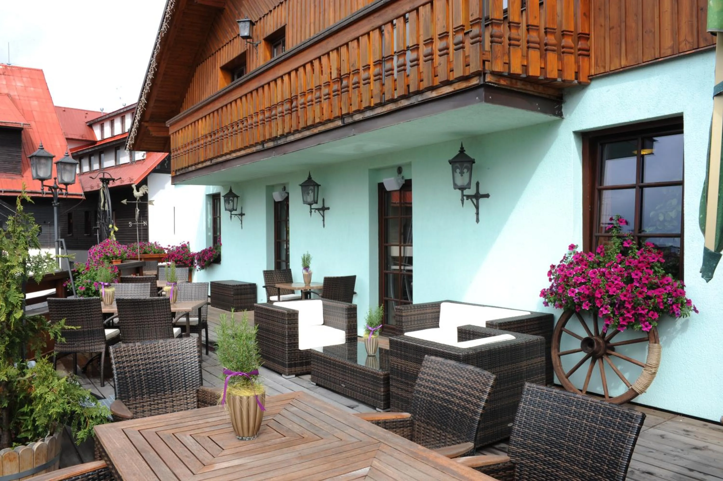 Property building in Šumava Inn
