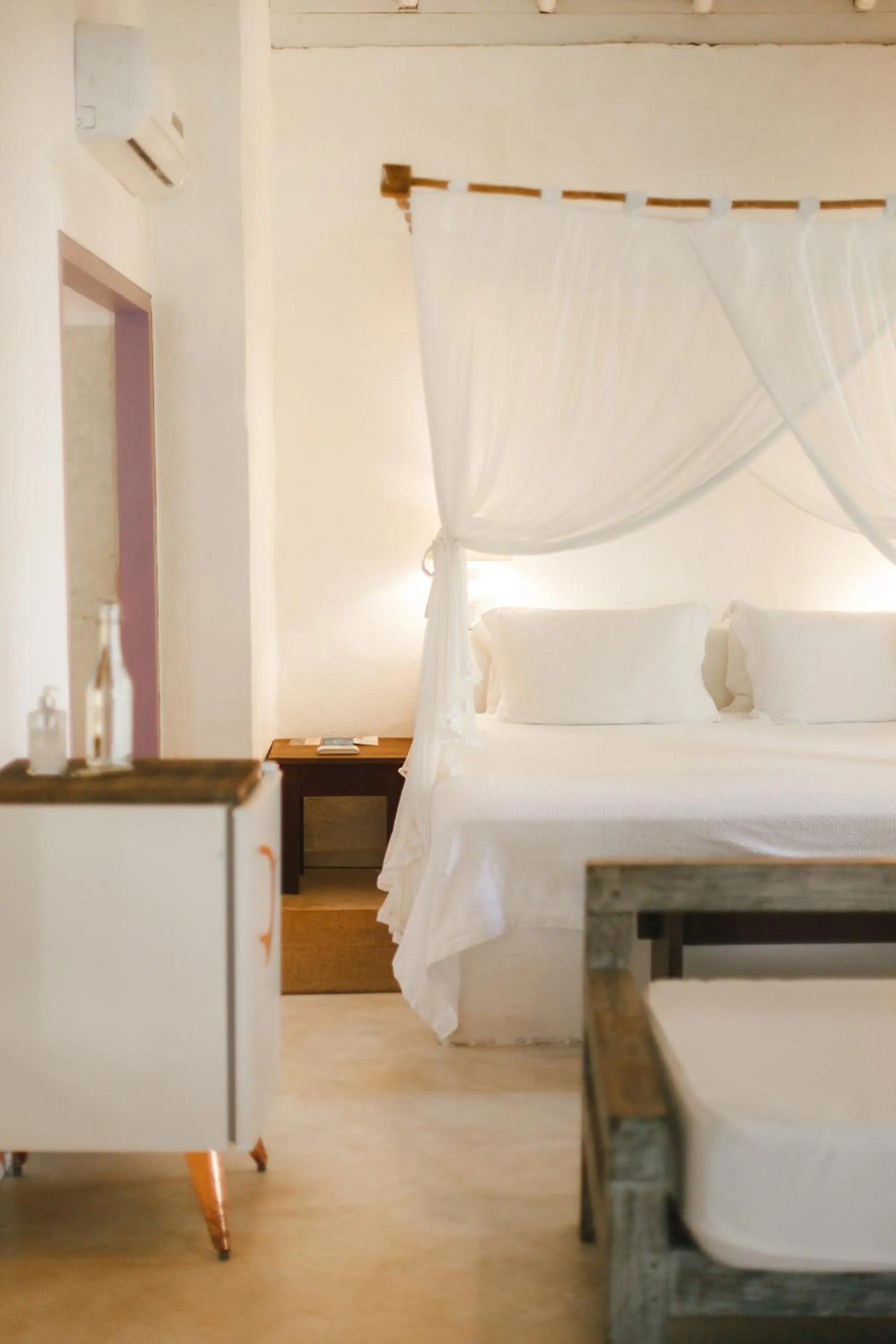 Bed in Pousada Lagoa