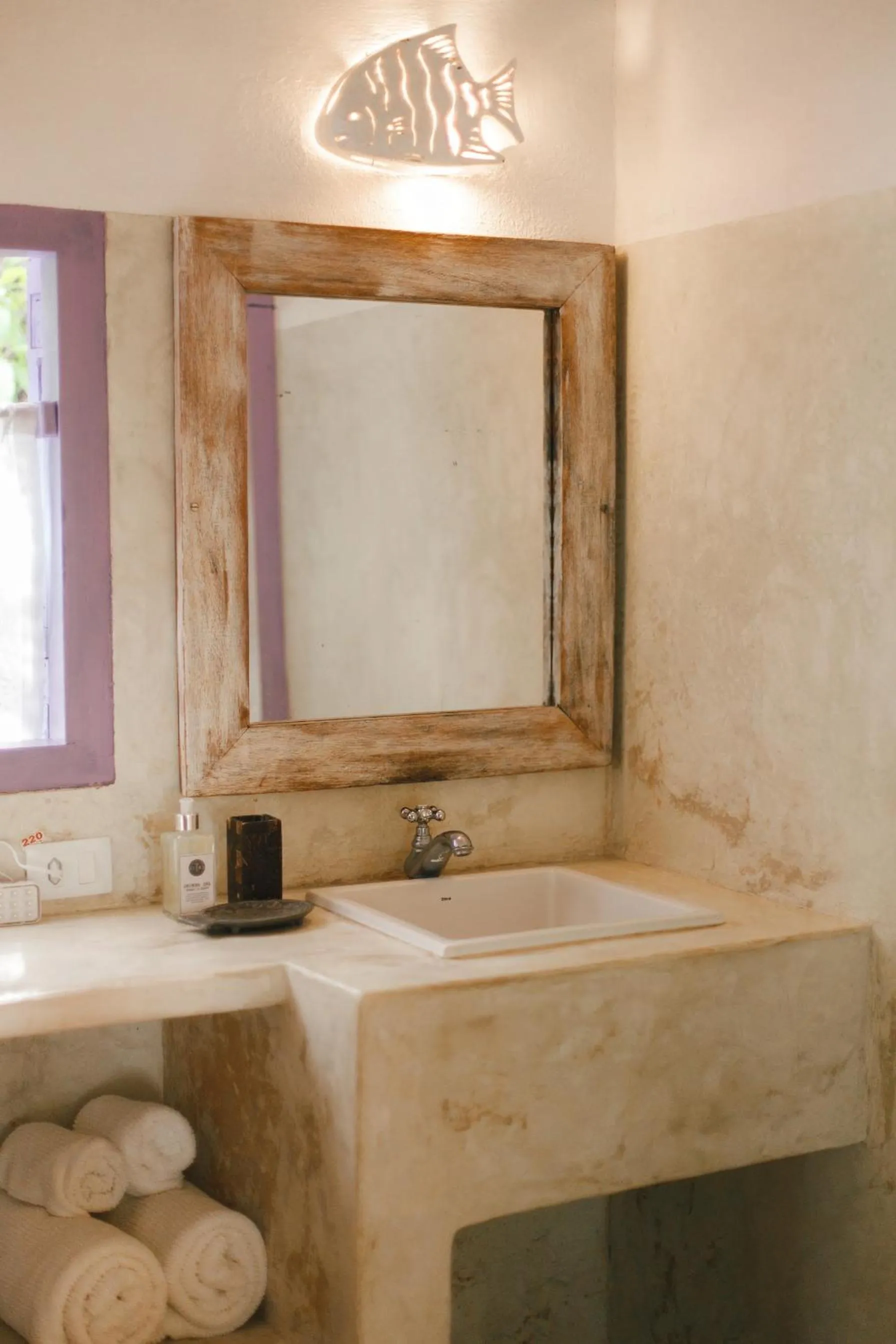 Bathroom in Pousada Lagoa