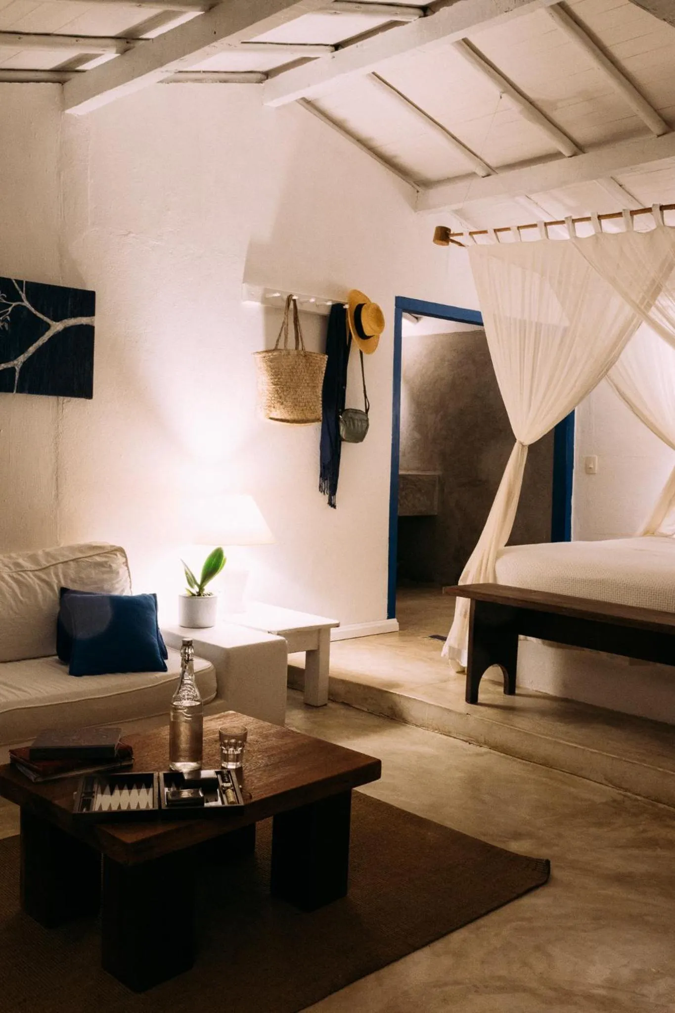 Bed in Pousada Lagoa