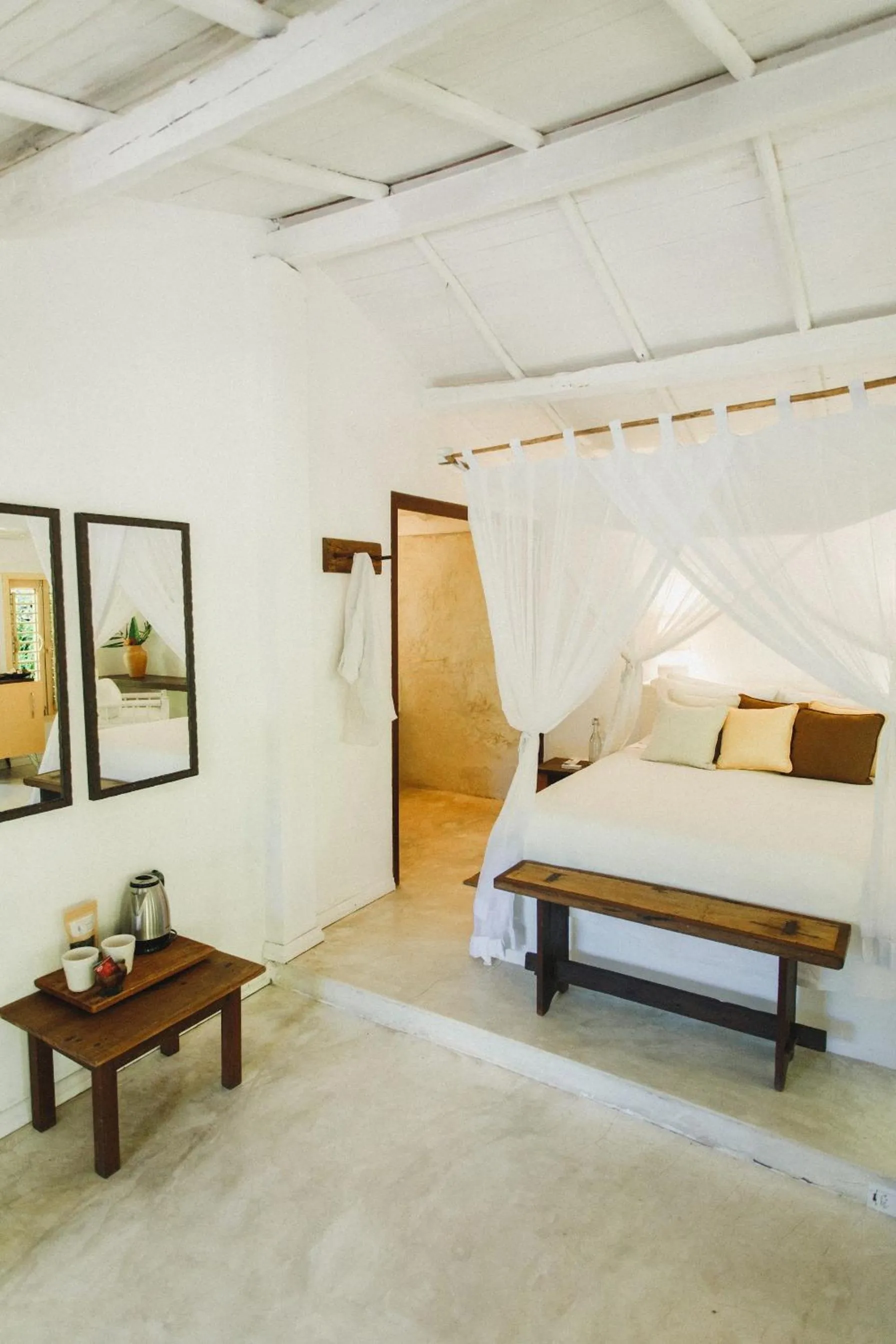 Bed in Pousada Lagoa