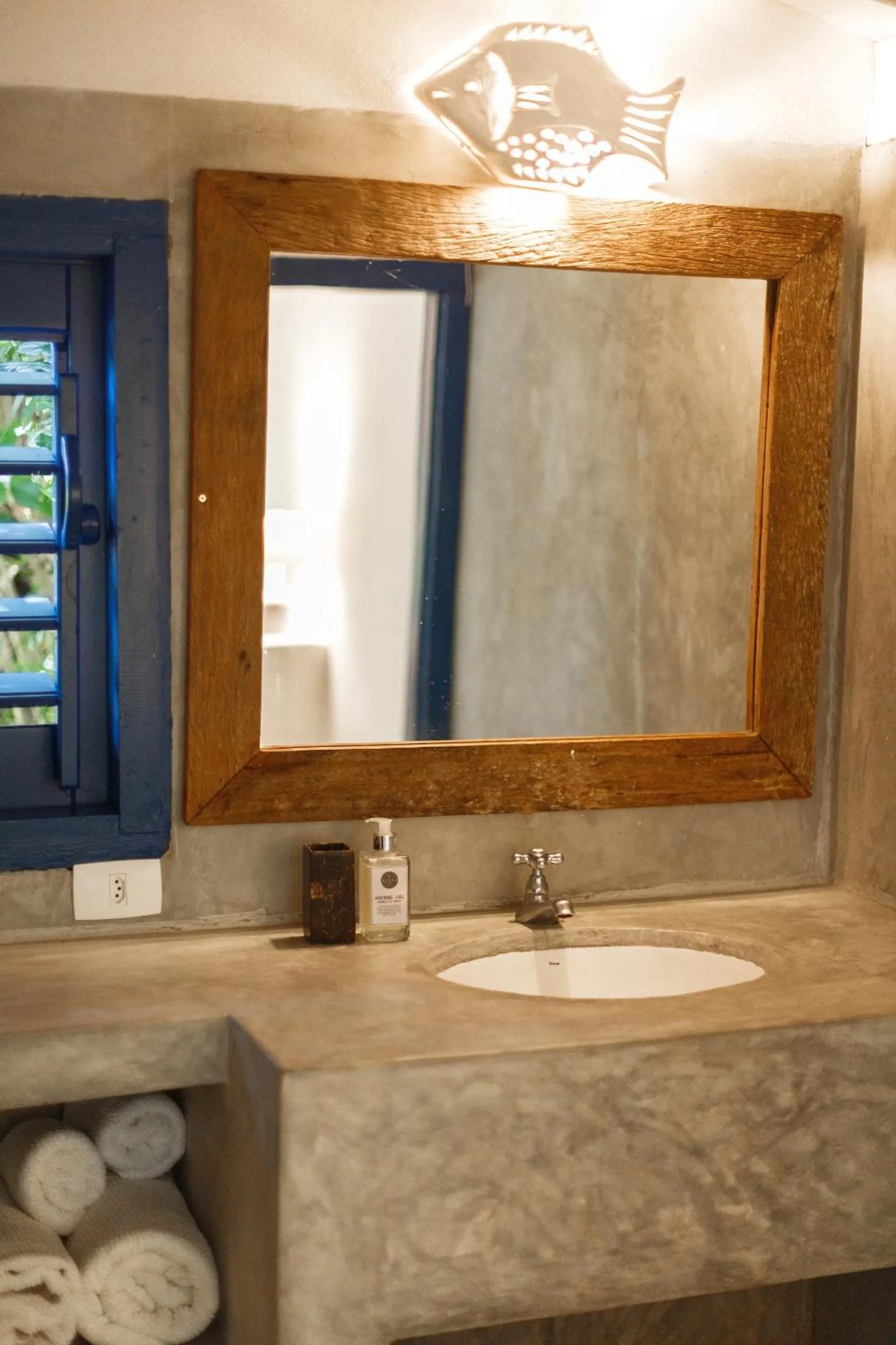 Bathroom in Pousada Lagoa