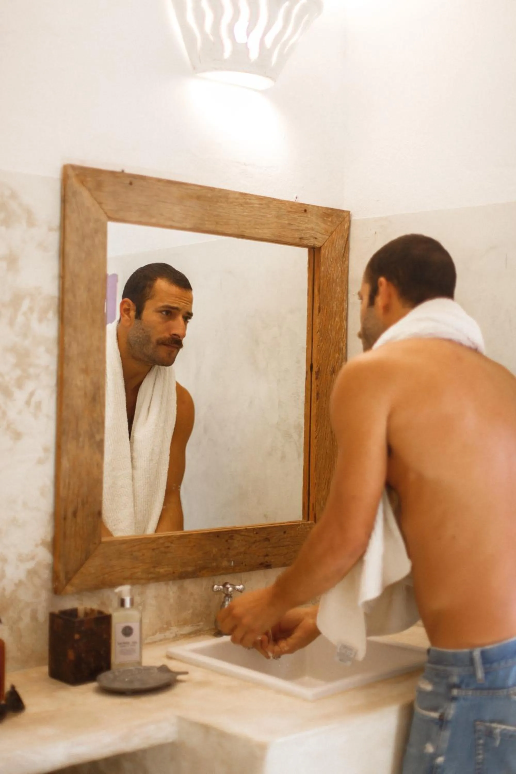 Bathroom in Pousada Lagoa