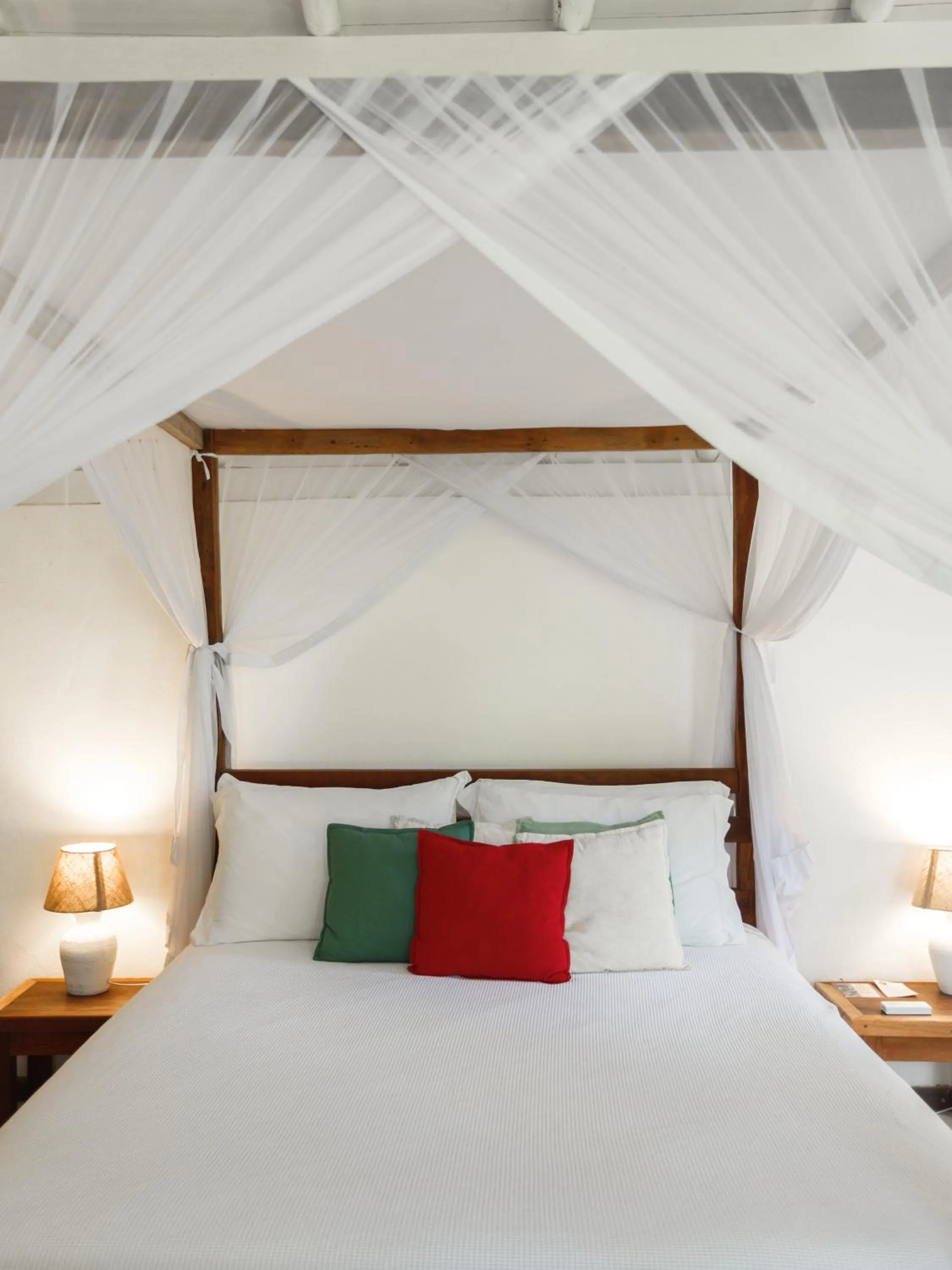 Bed in Pousada Lagoa