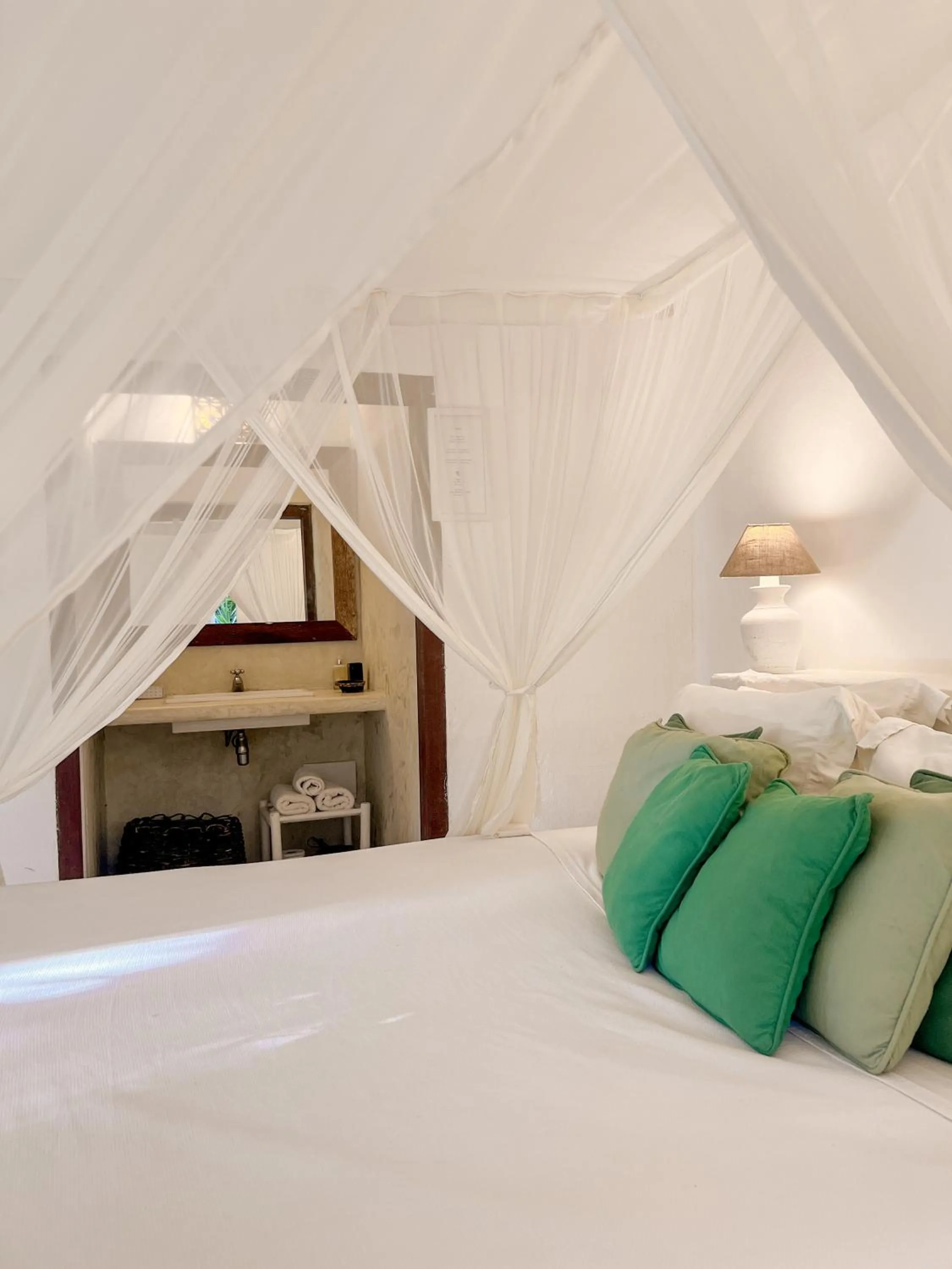 Bed in Pousada Lagoa