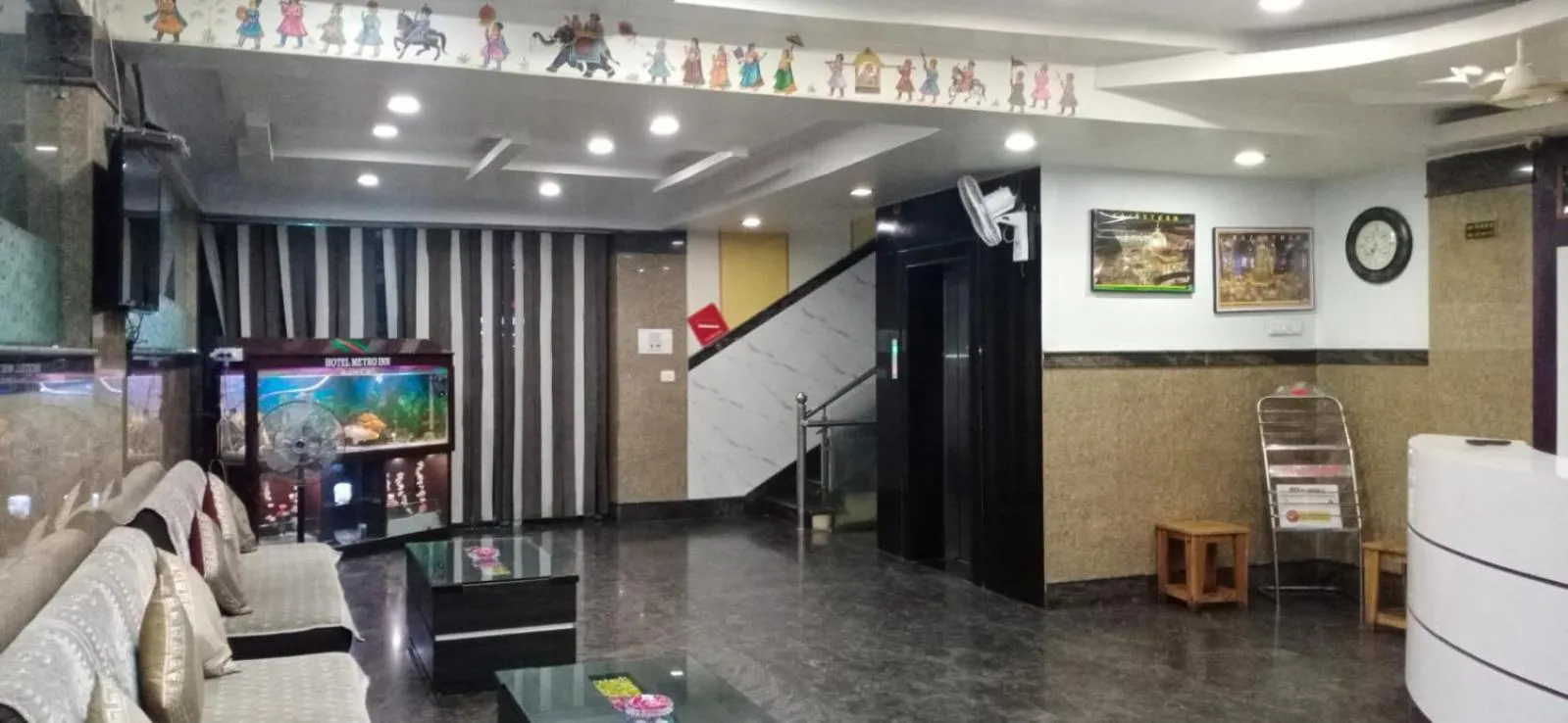 Lobby or reception in Hotel Metro Inn