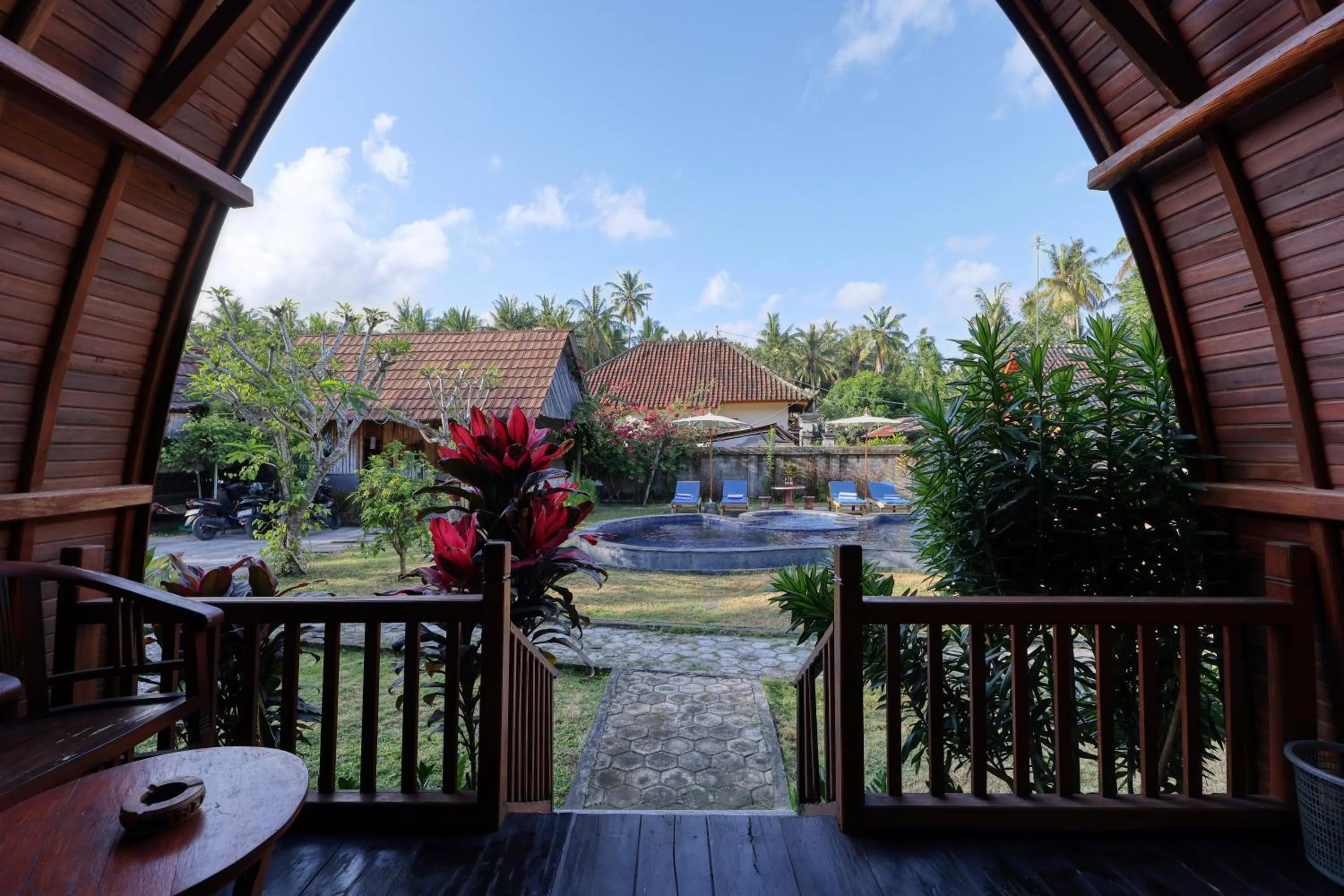View (from property/room) in Adi Bungalow Nusa Penida