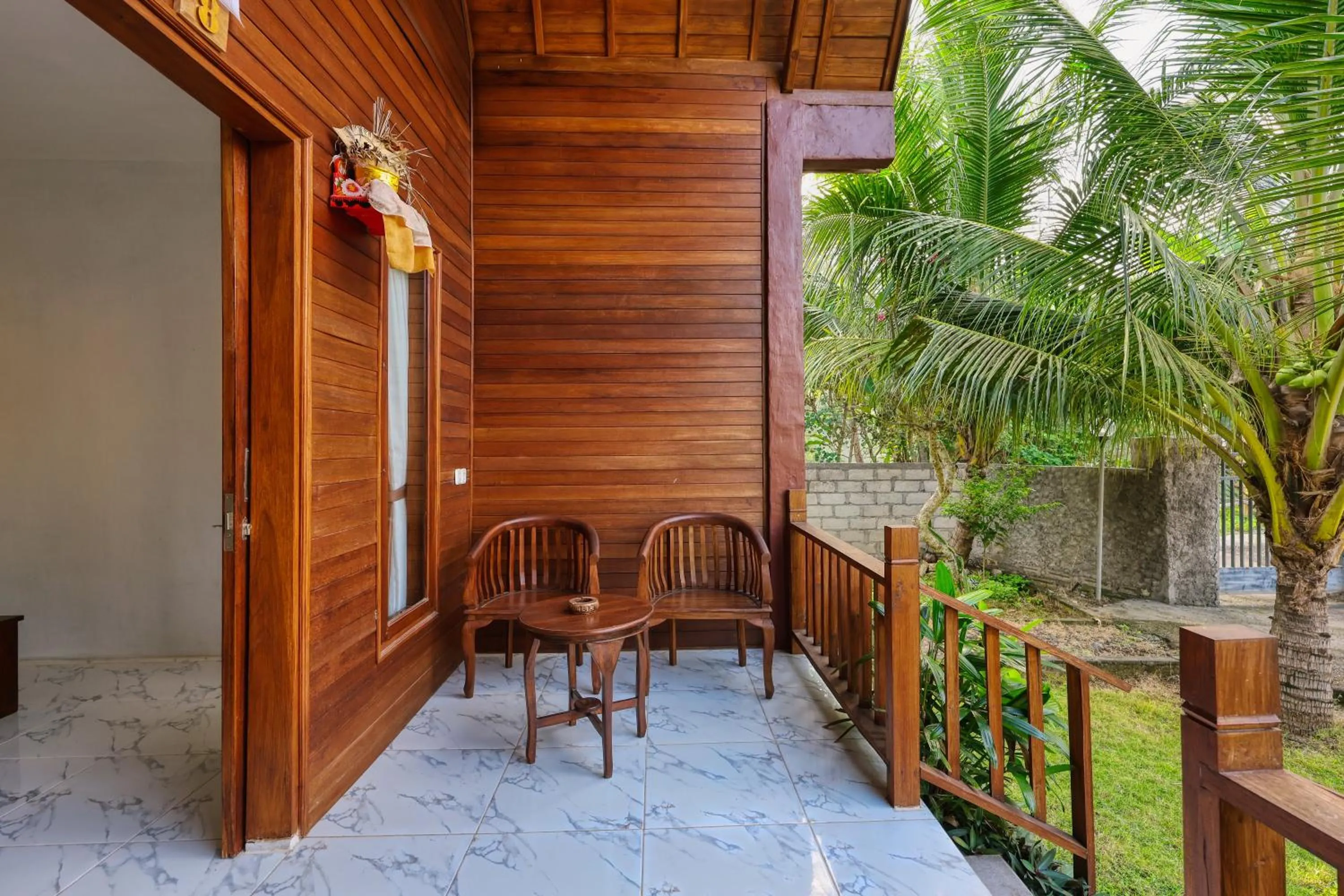 Balcony/Terrace in Adi Bungalow Nusa Penida