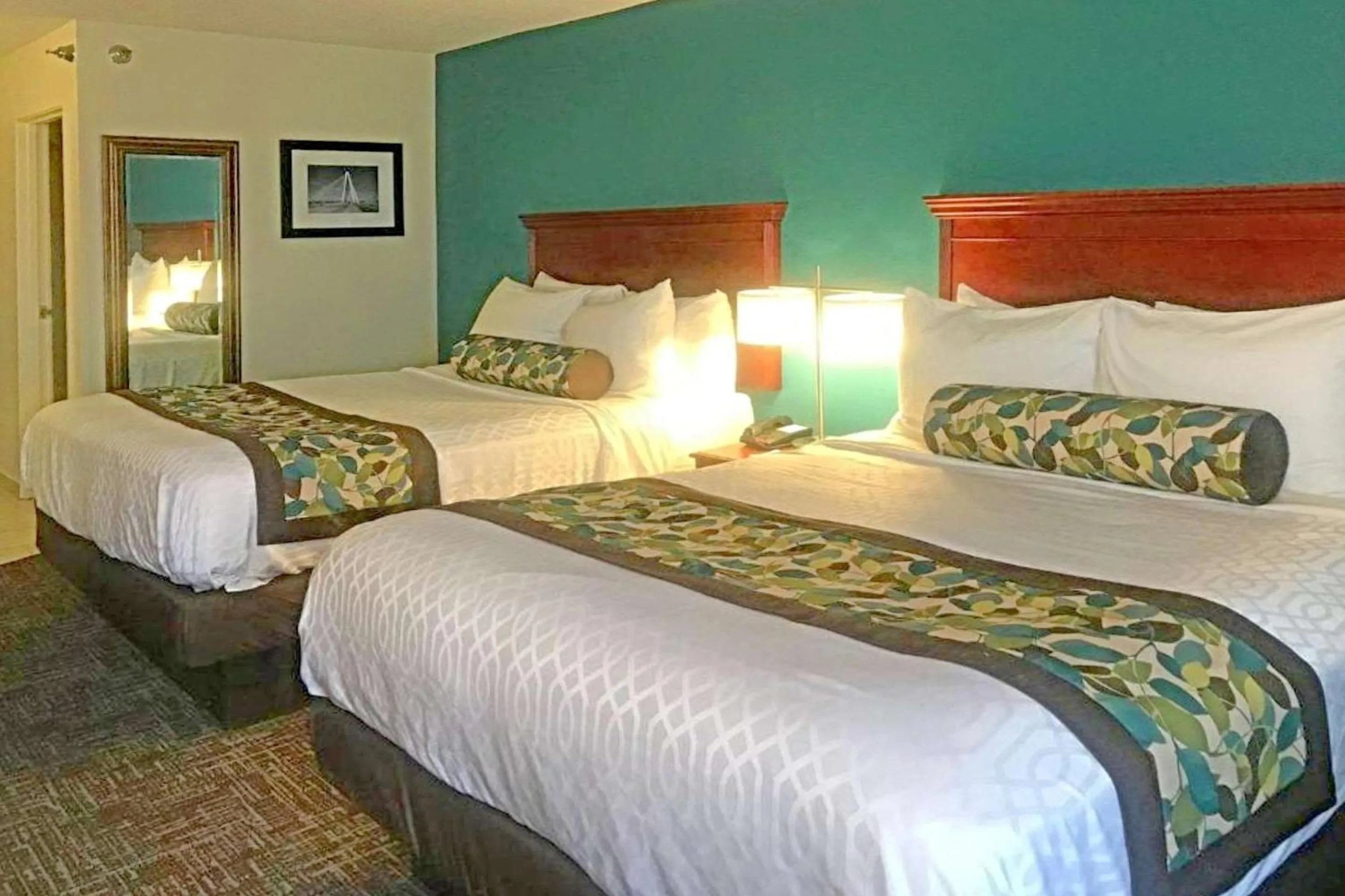Bedroom in Rodeway Inn & Suites