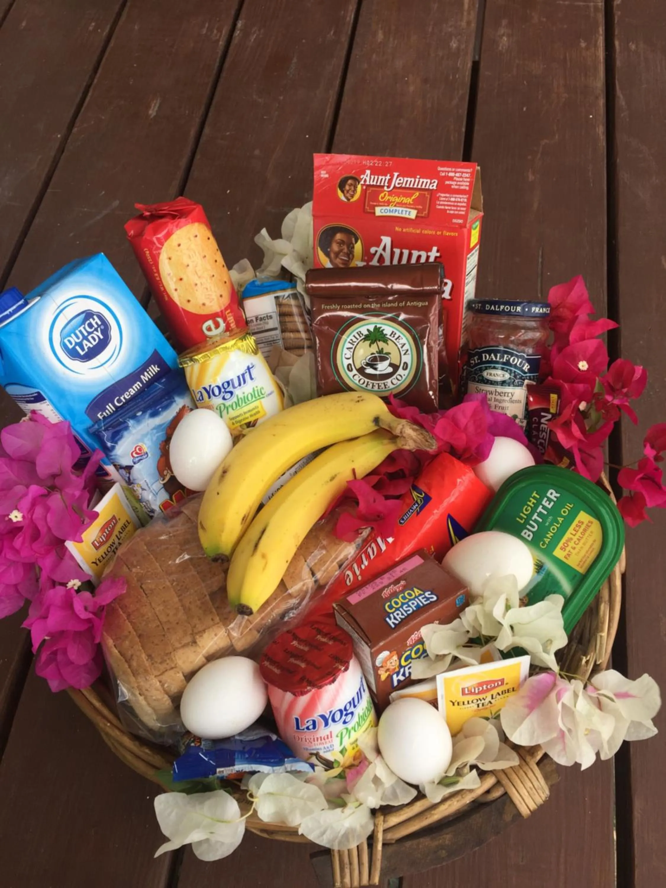 Food and drinks in Buccaneer Beach Club