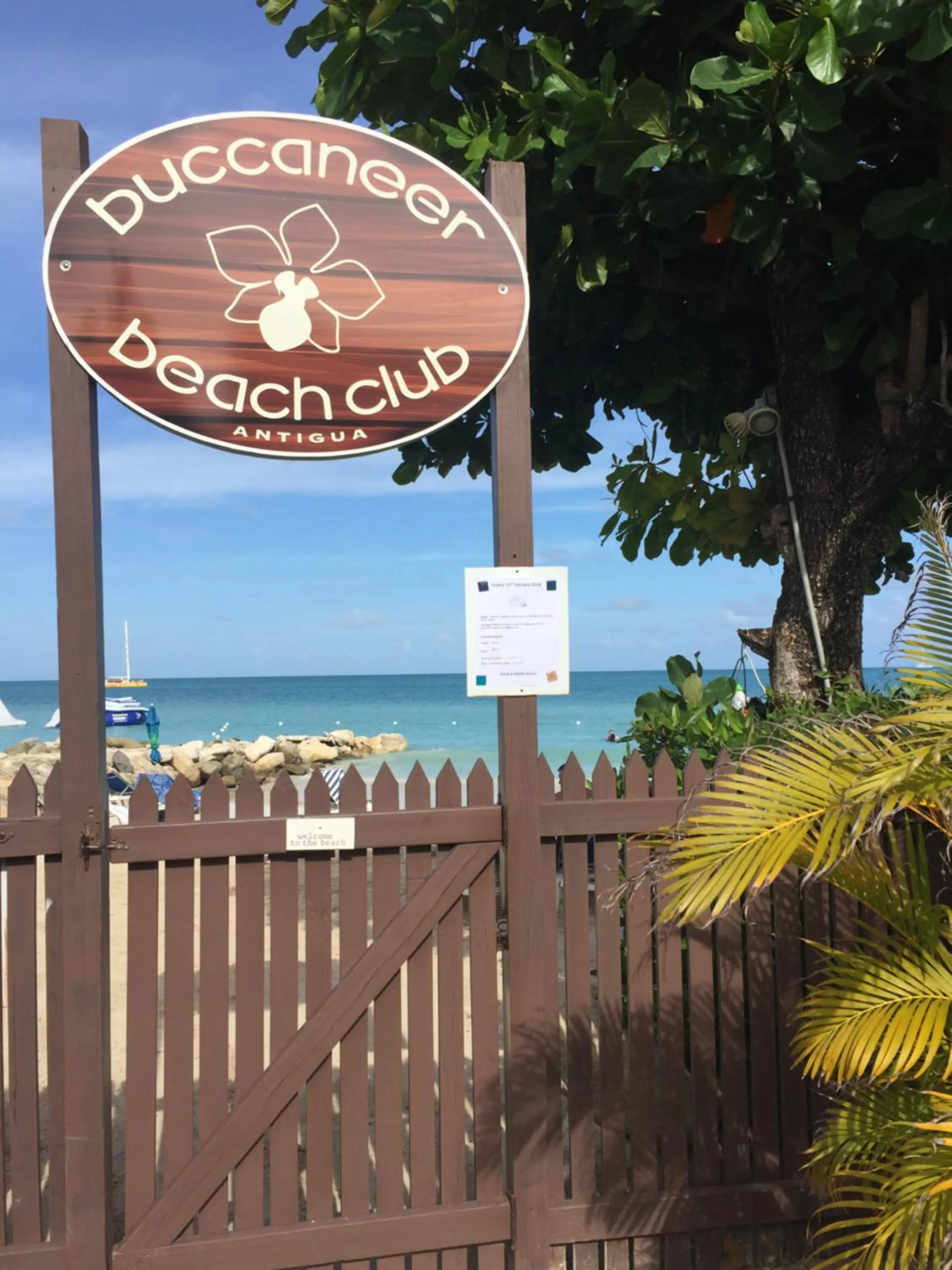 Beach in Buccaneer Beach Club