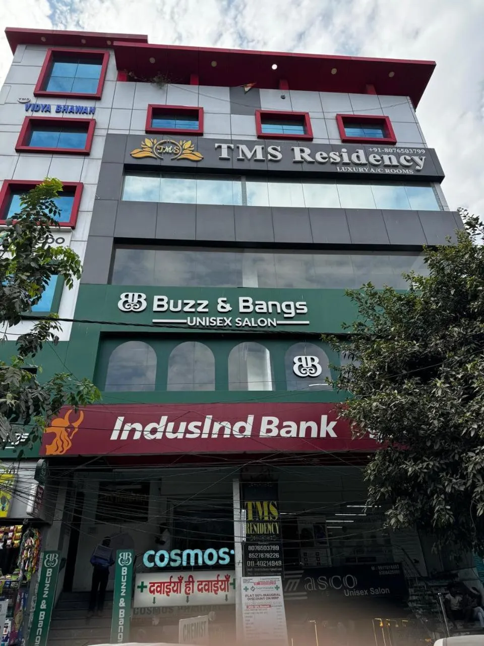 Property building in Hotel TMS Residency