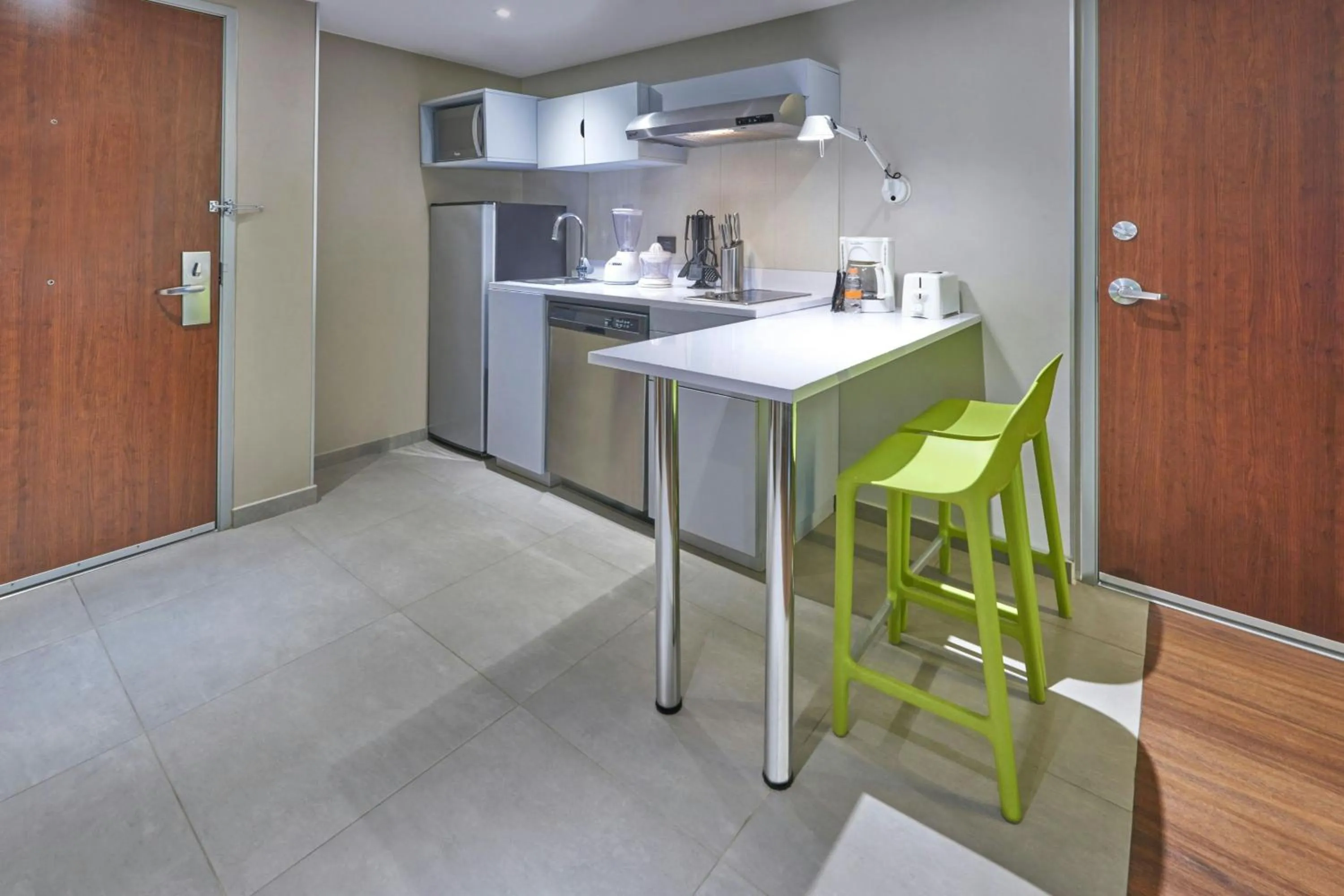 Kitchen or kitchenette in City Express by Marriott Playa del Carmen