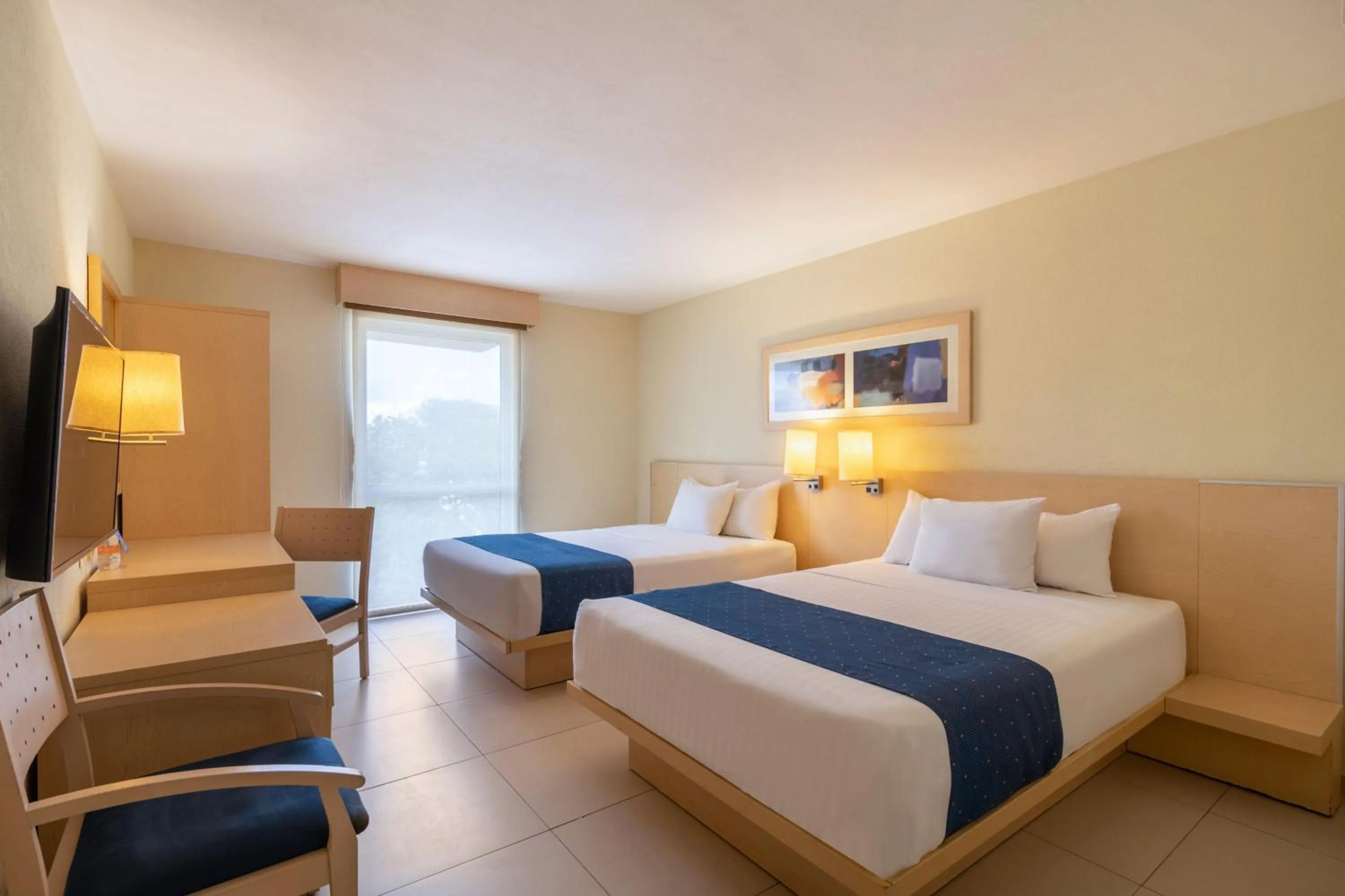 Bedroom, Bed in City Express by Marriott Playa del Carmen