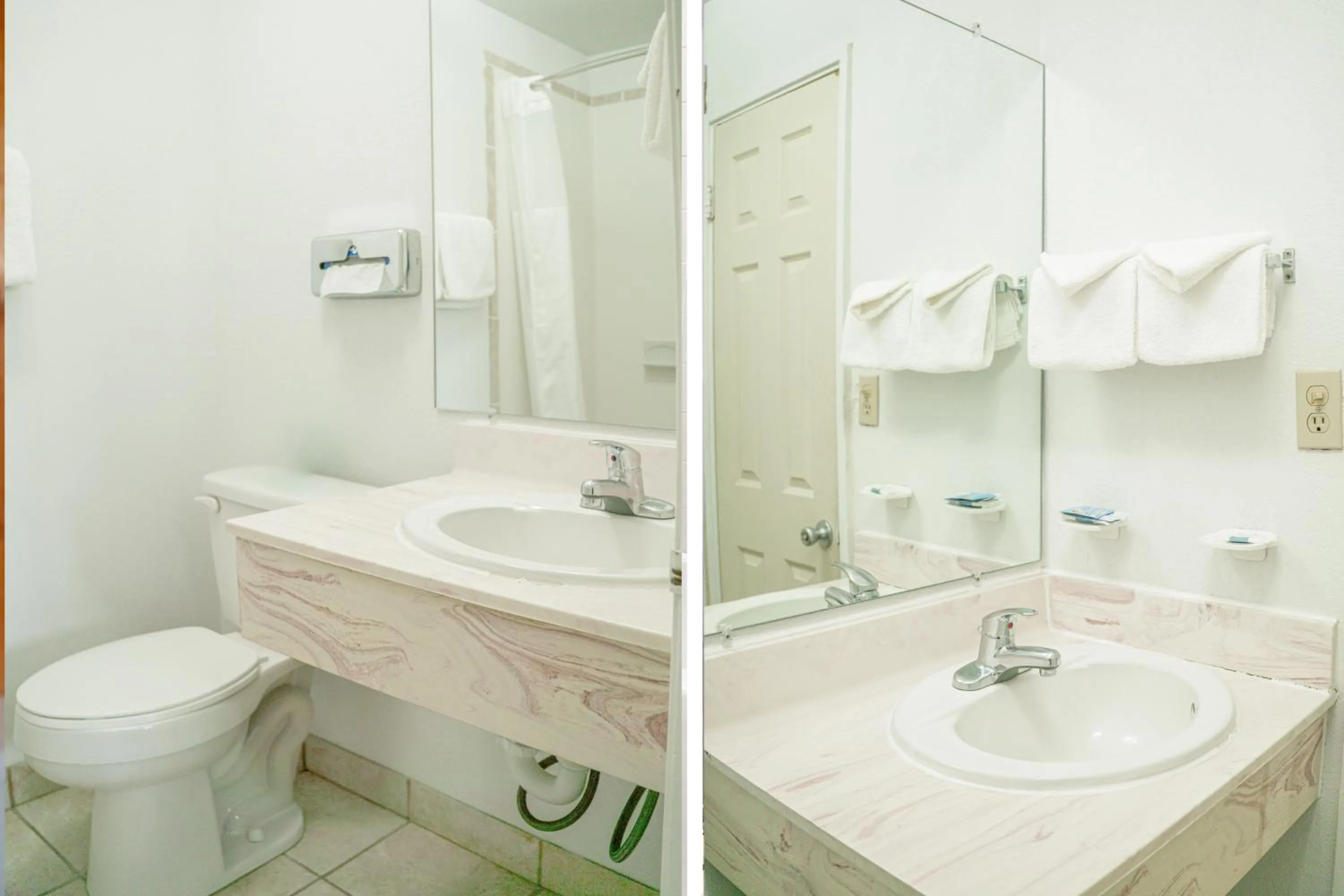 Bathroom in Hotel O Longhorn Boise City OK