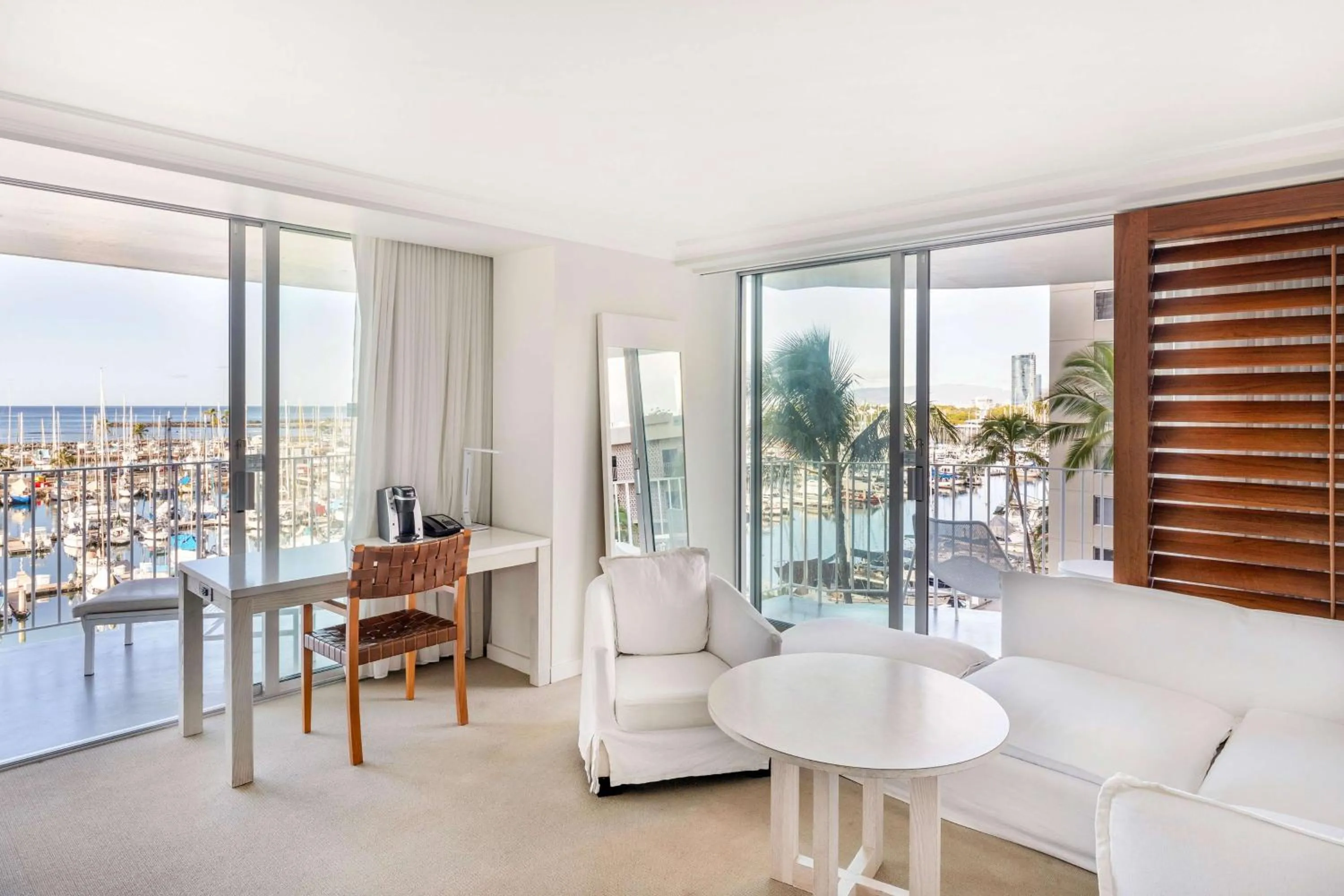 Living room in Hilton Vacation Club The Modern Honolulu