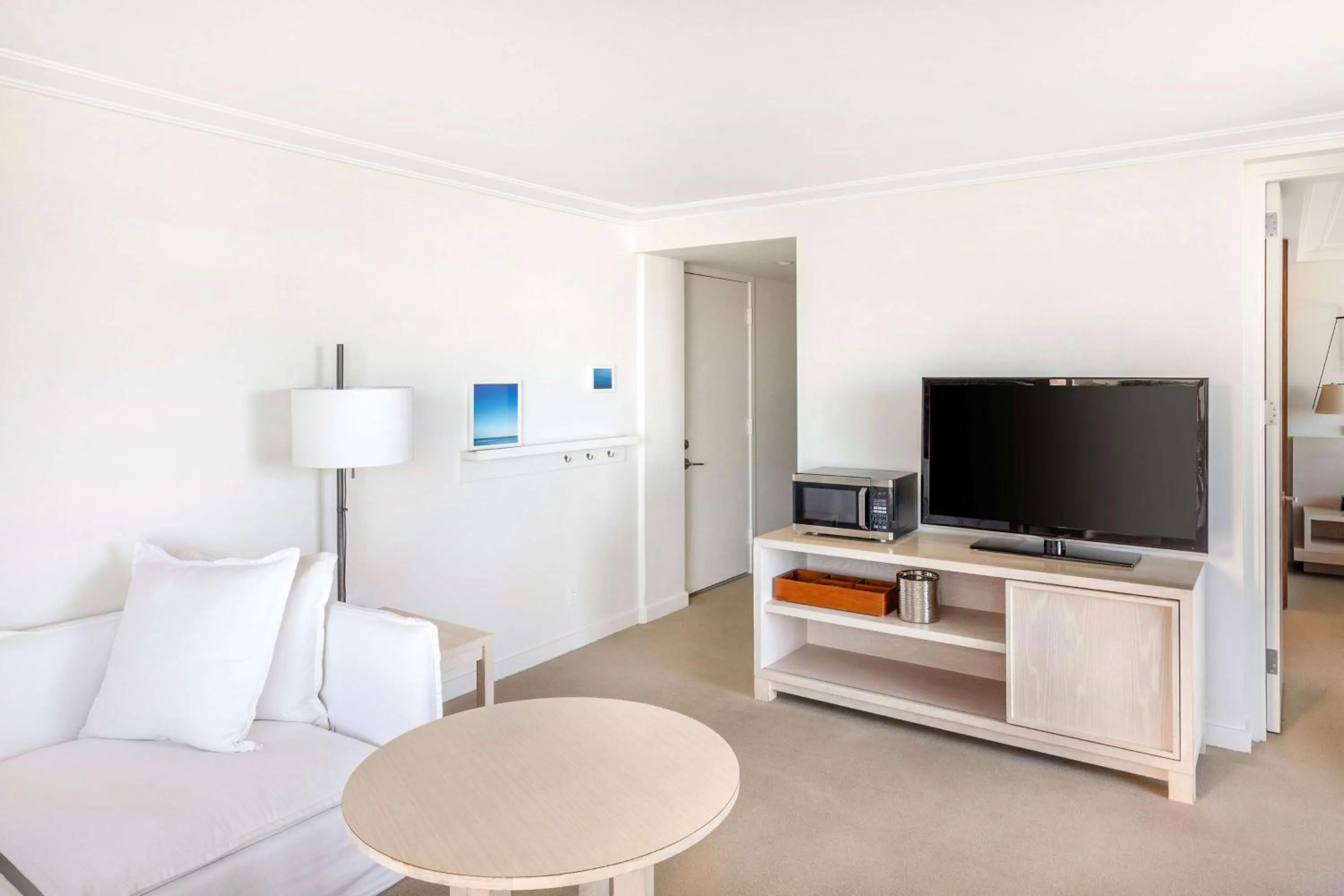 Living room in Hilton Vacation Club The Modern Honolulu