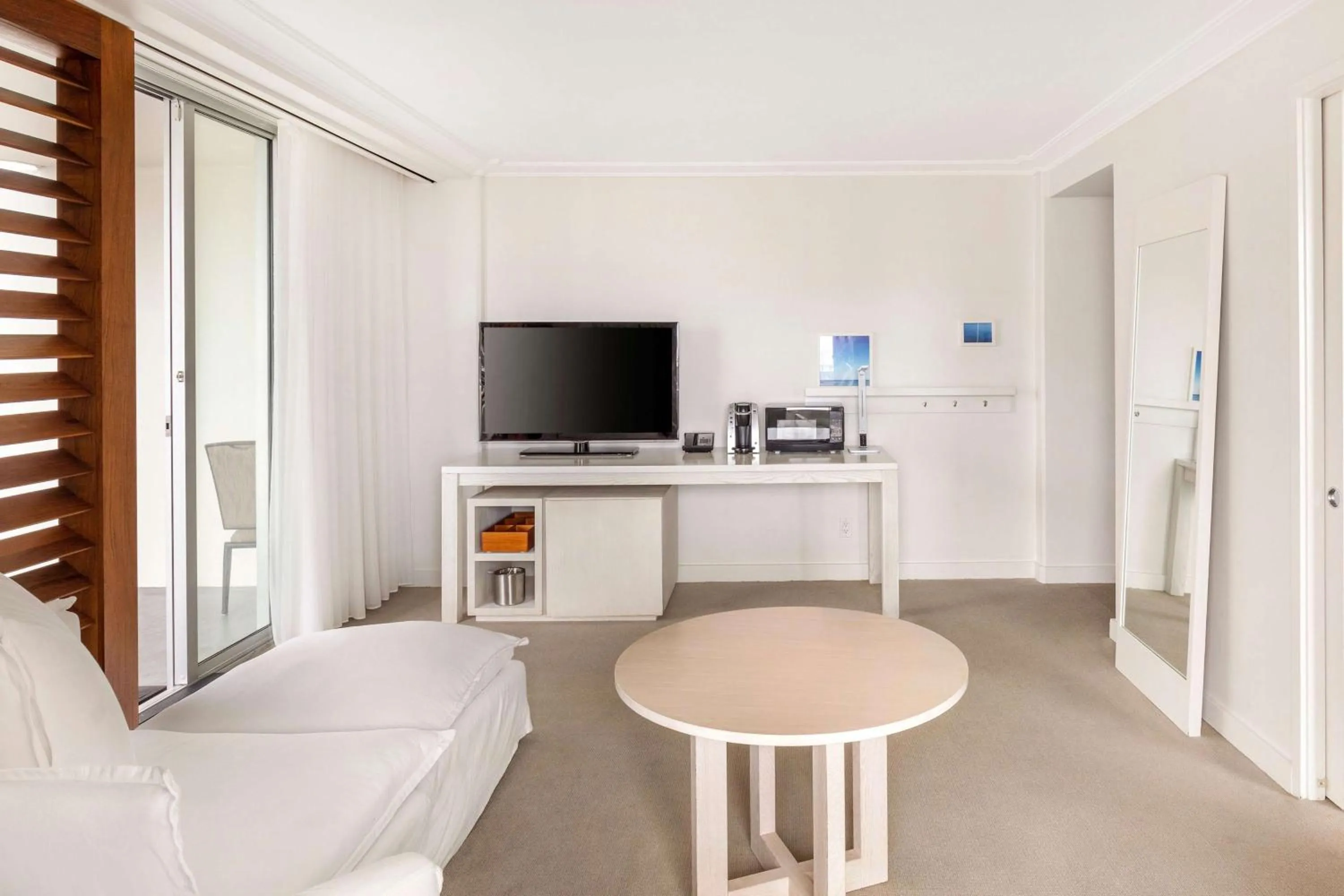 Living room in Hilton Vacation Club The Modern Honolulu