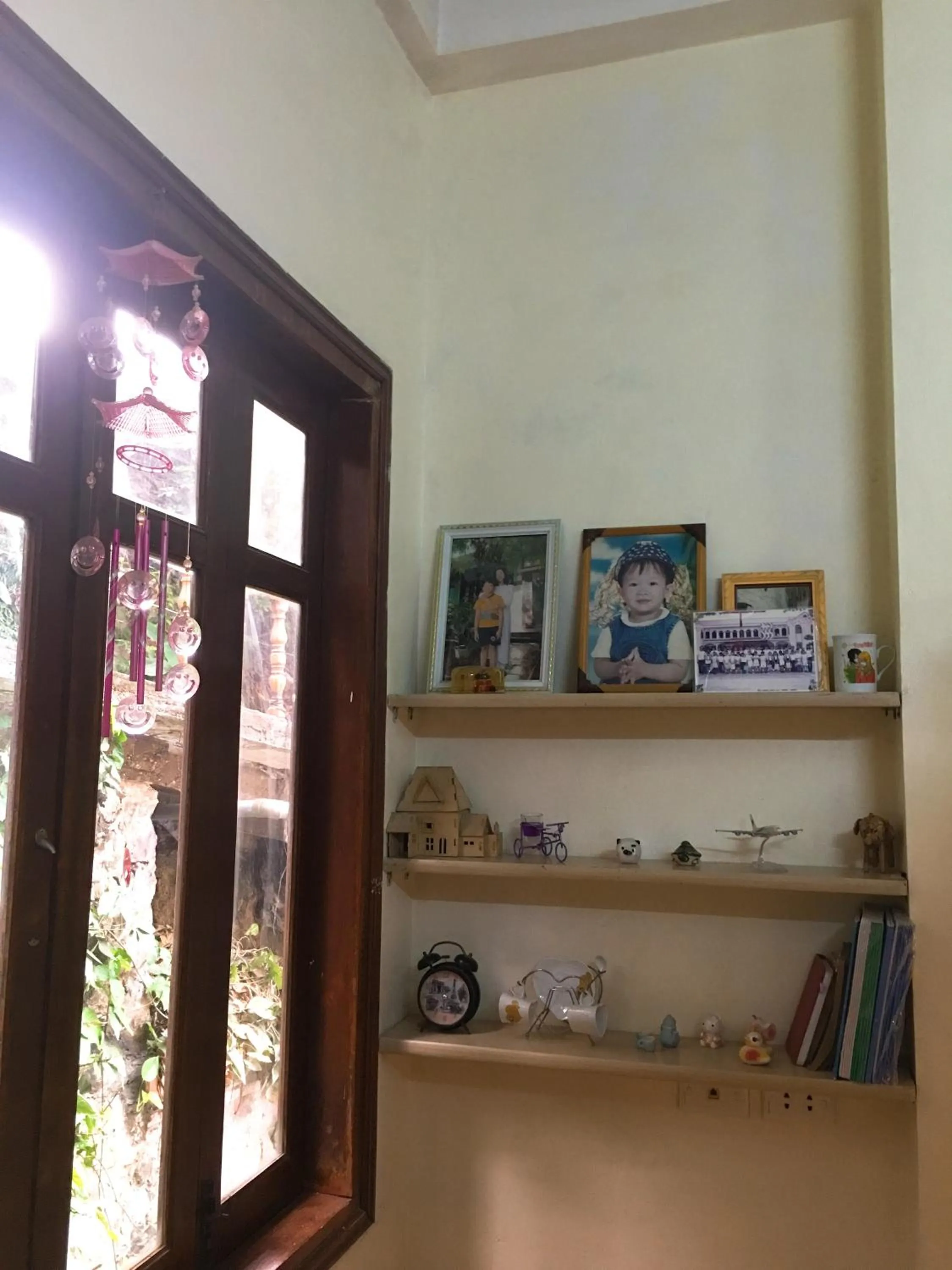 Decorative detail in Halo Bay Homestay