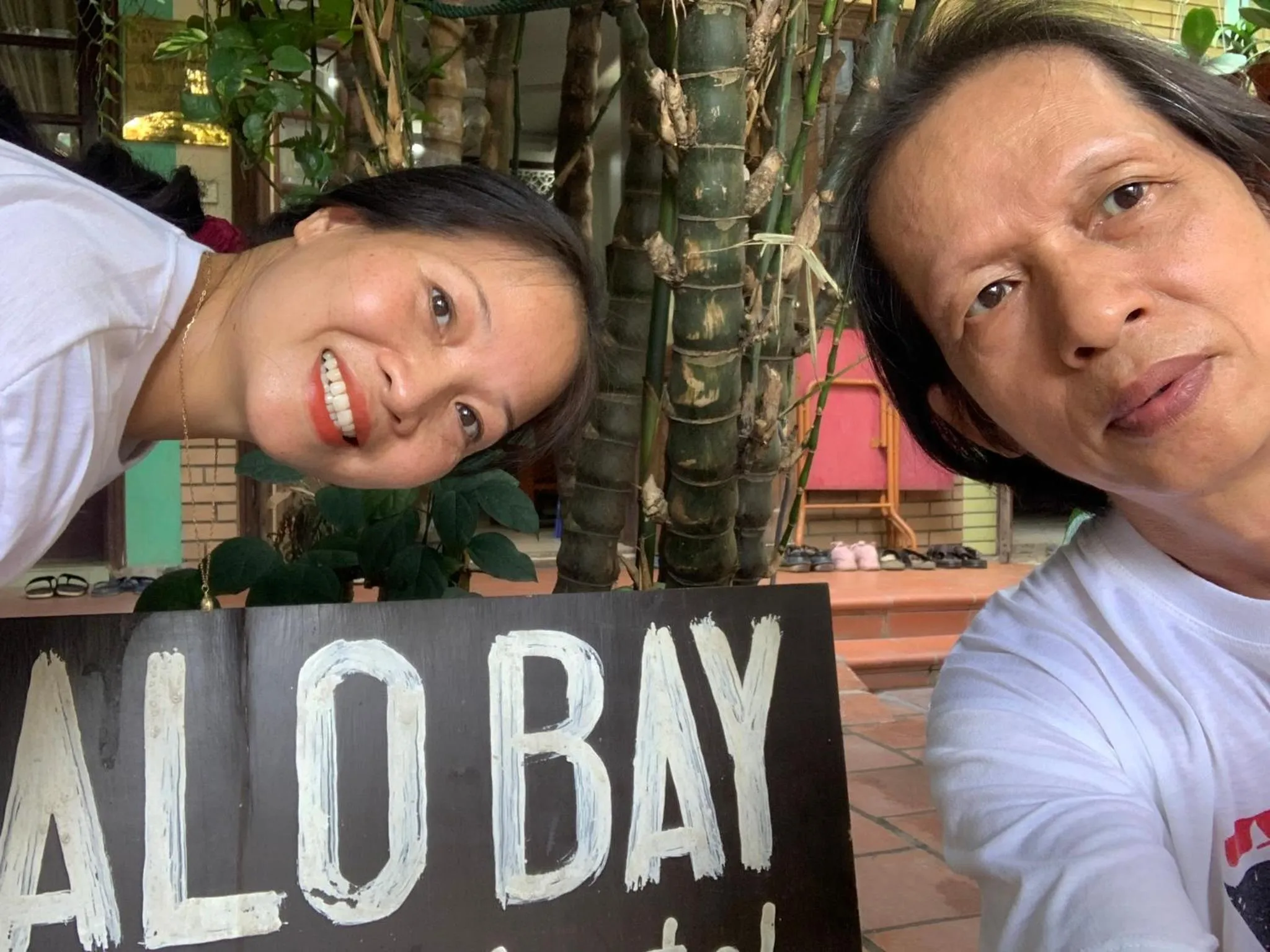 Facade/entrance in Halo Bay Homestay