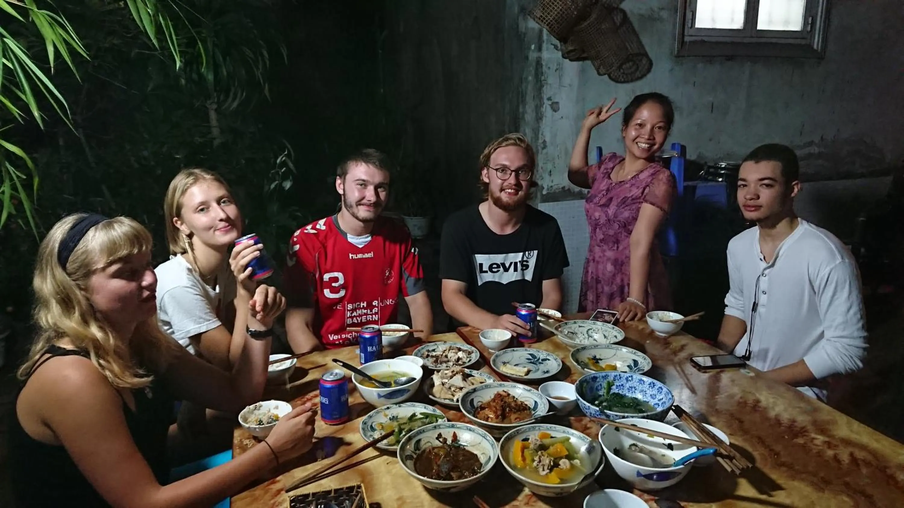 Dinner in Halo Bay Homestay