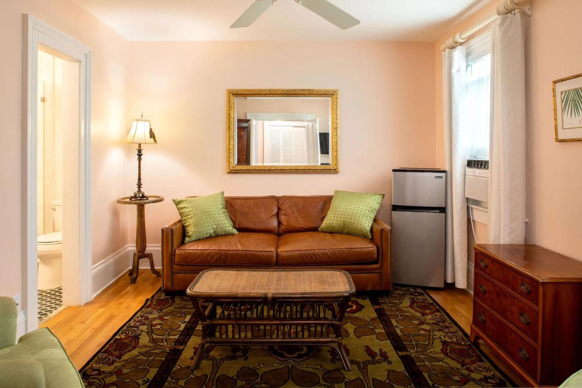 Living room in The Gardens Hotel