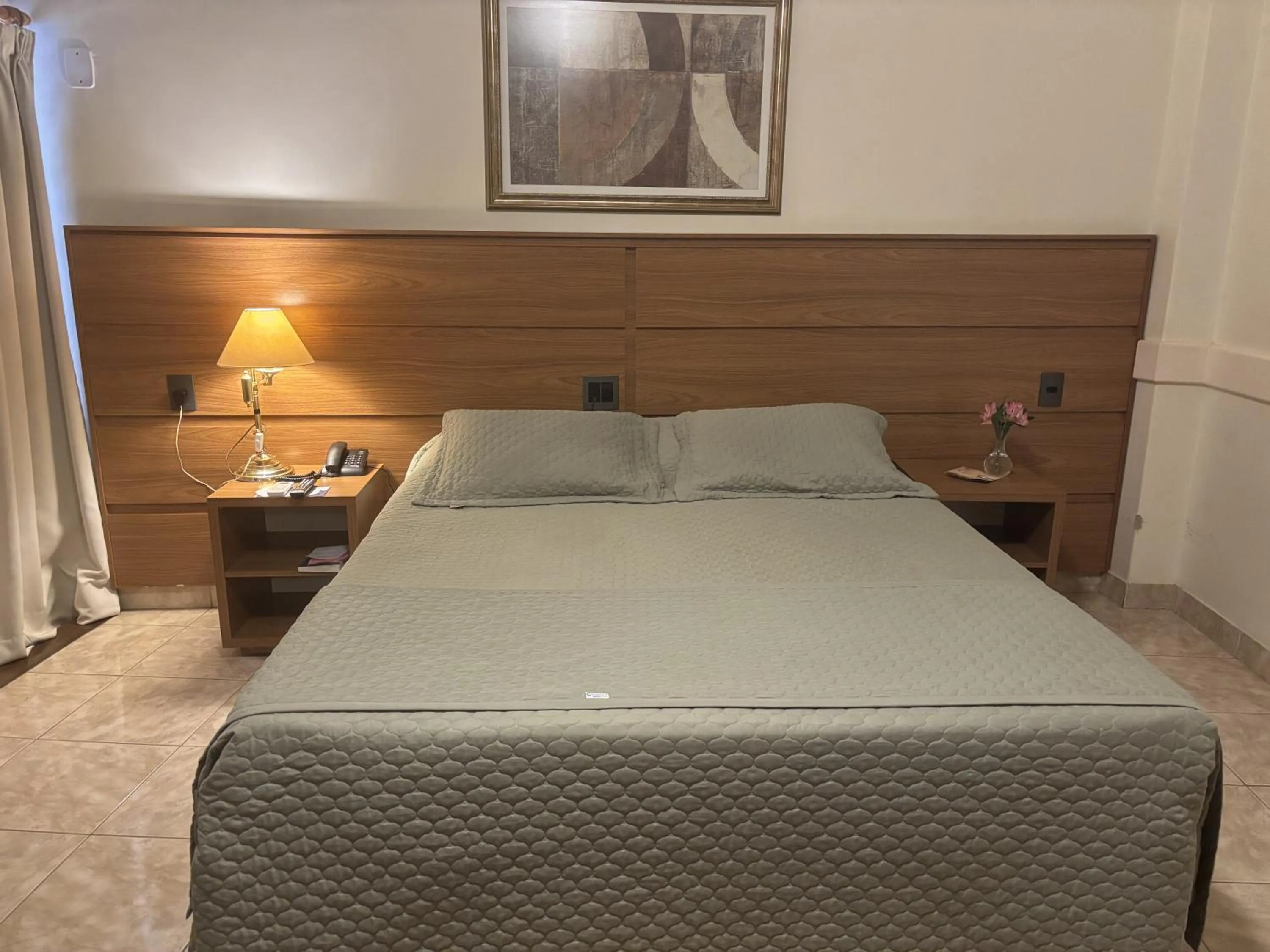 Bed in Tamareiras Park Hotel