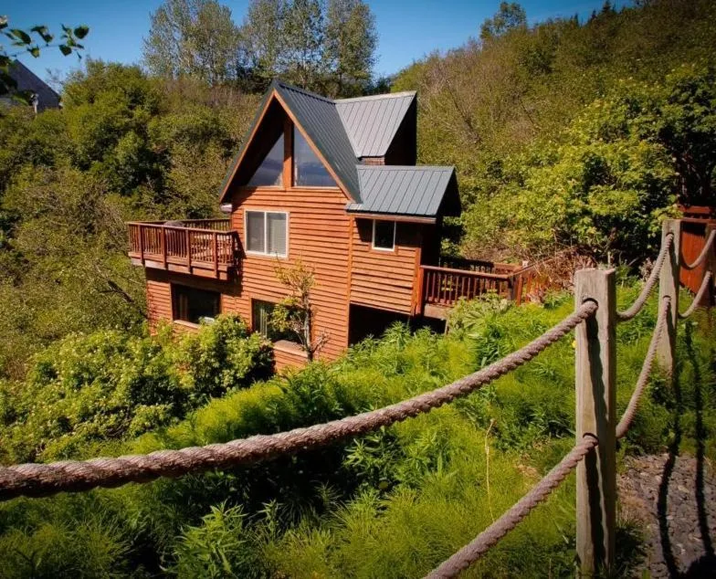 Natural landscape in Alaska Adventure Cabins