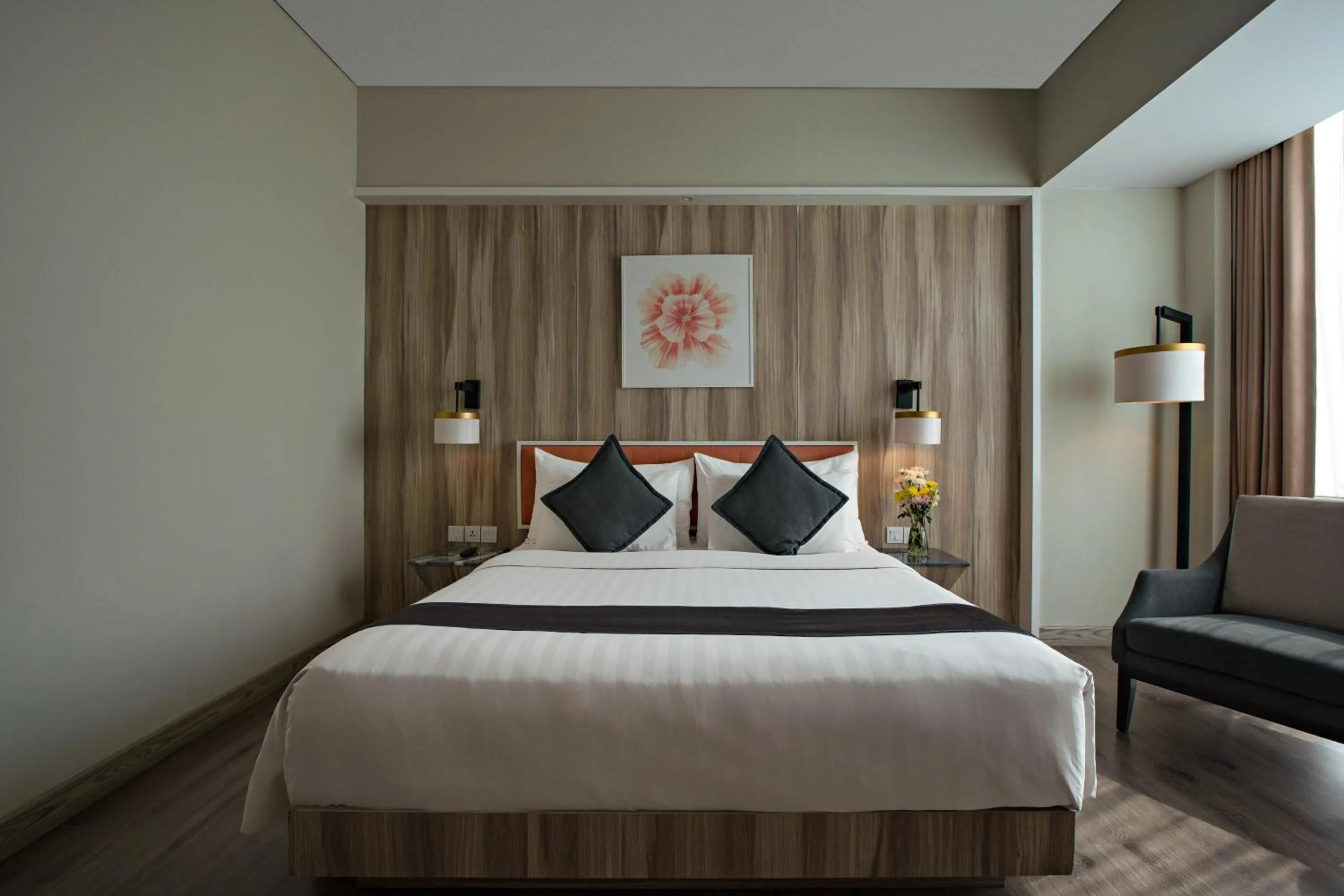 Bed in Grand Orchardz Hotel Kemayoran Jakarta
