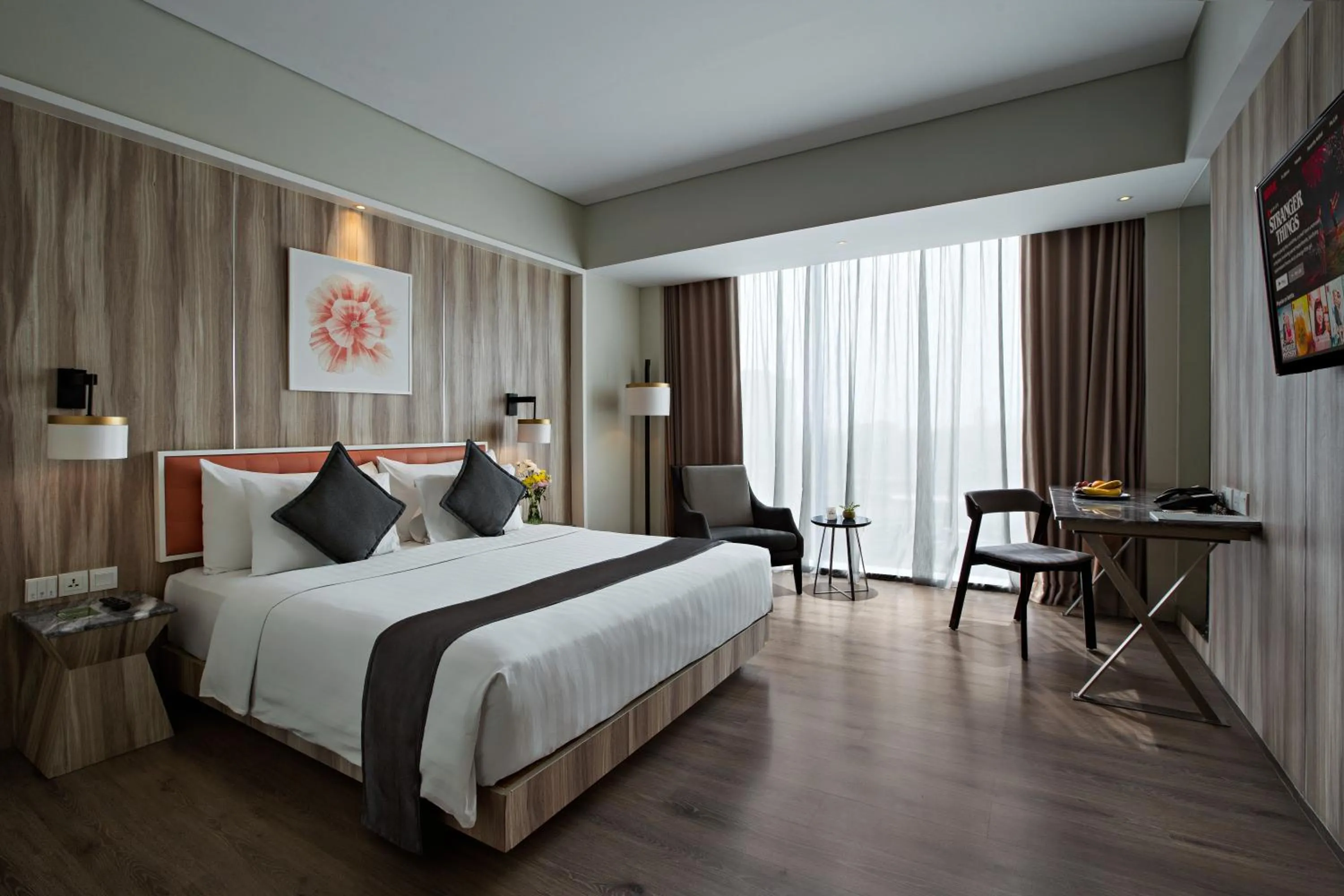 Bedroom, Bed in Grand Orchardz Hotel Kemayoran Jakarta