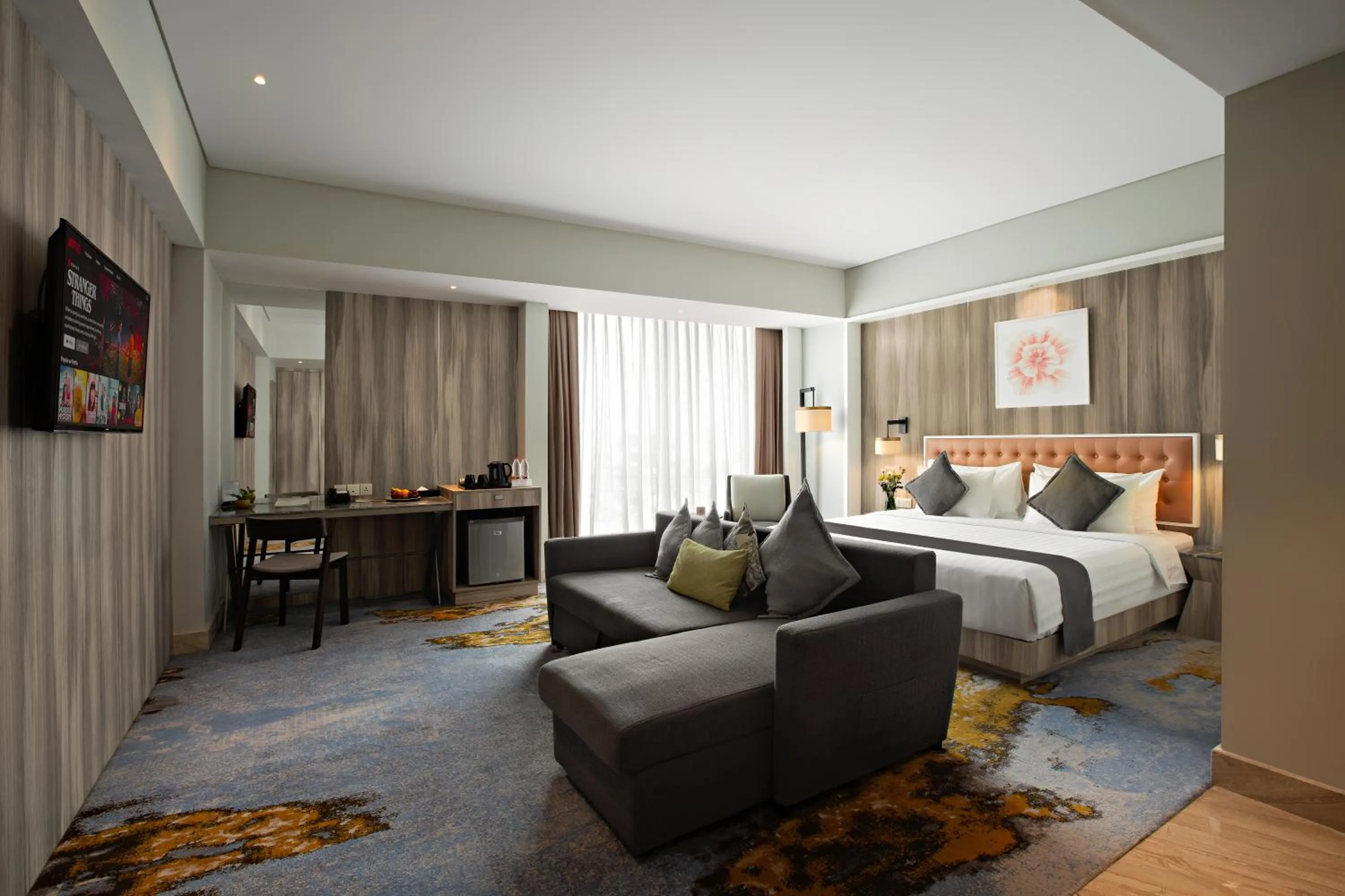 Bedroom, Bed in Grand Orchardz Hotel Kemayoran Jakarta