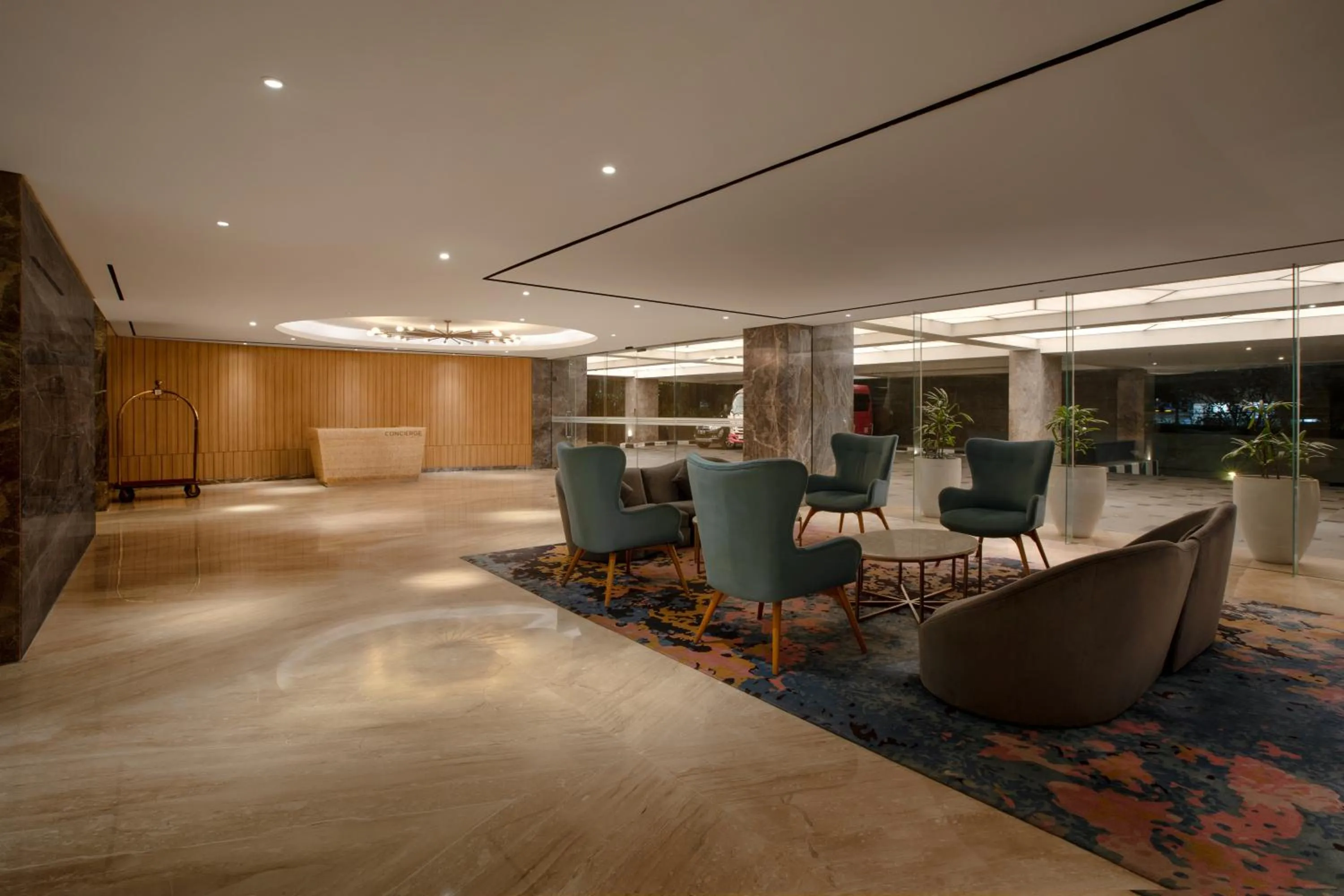 concierge in Grand Orchardz Hotel Kemayoran Jakarta