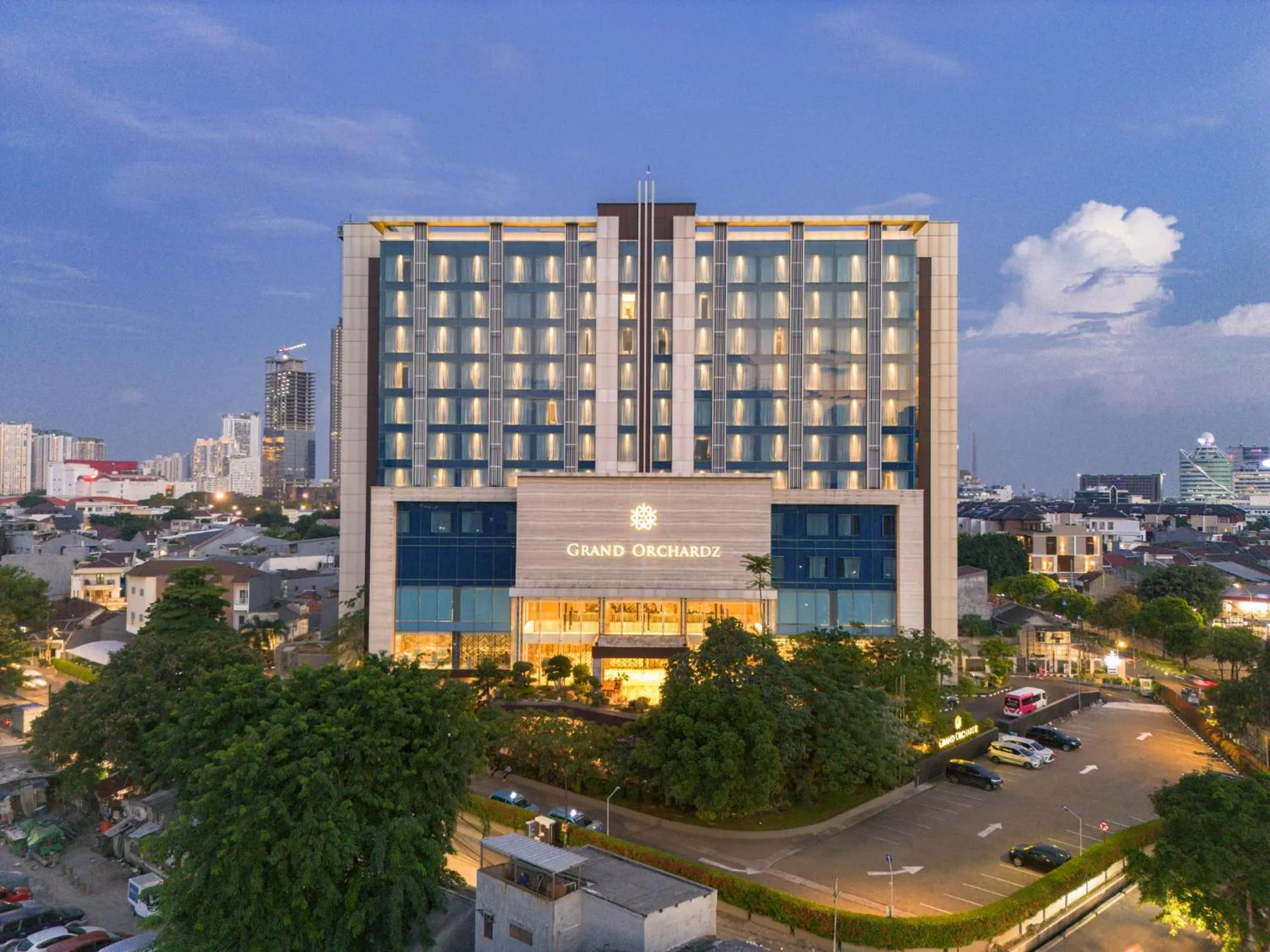 Property building in Grand Orchardz Hotel Kemayoran Jakarta