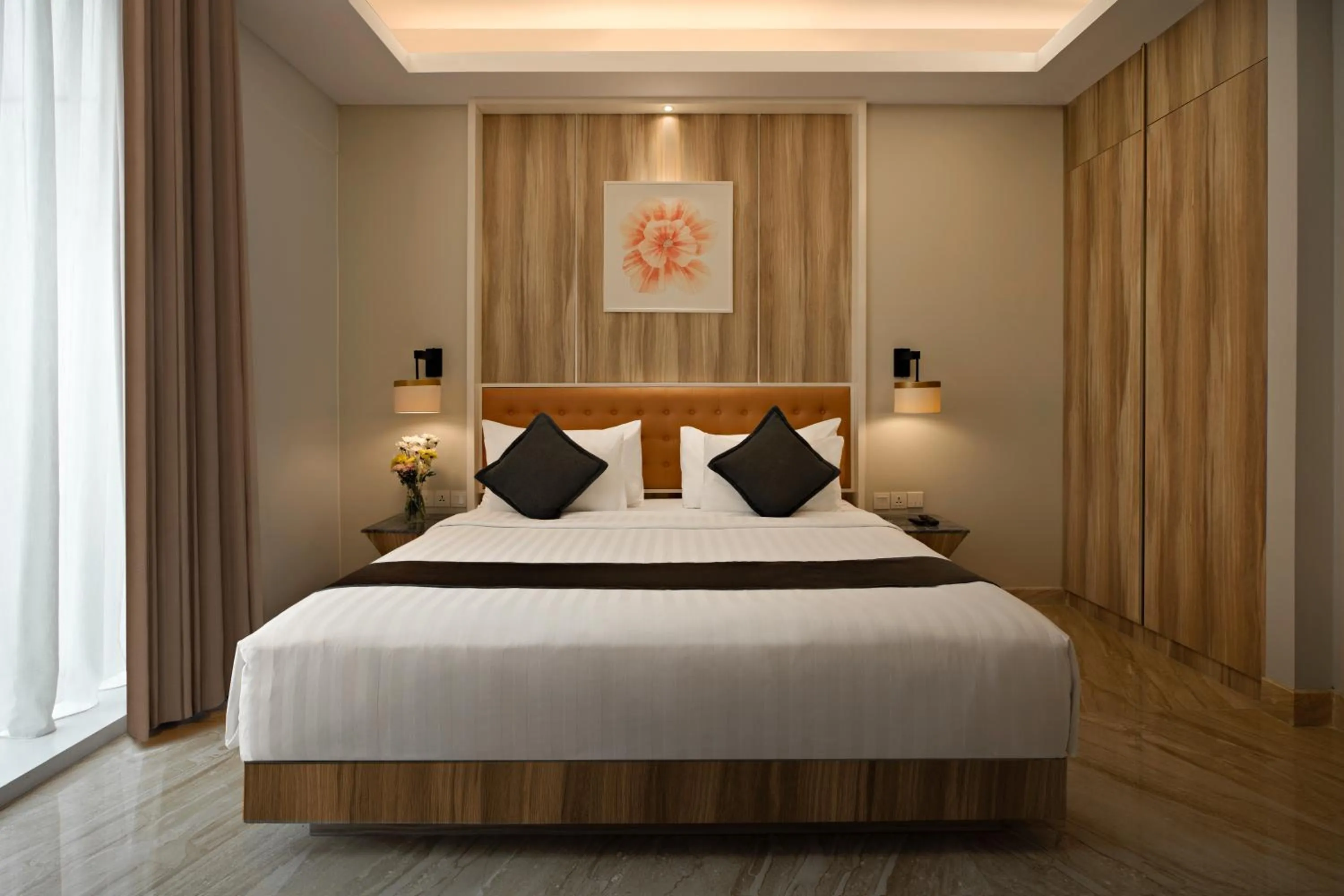 Bed in Grand Orchardz Hotel Kemayoran Jakarta