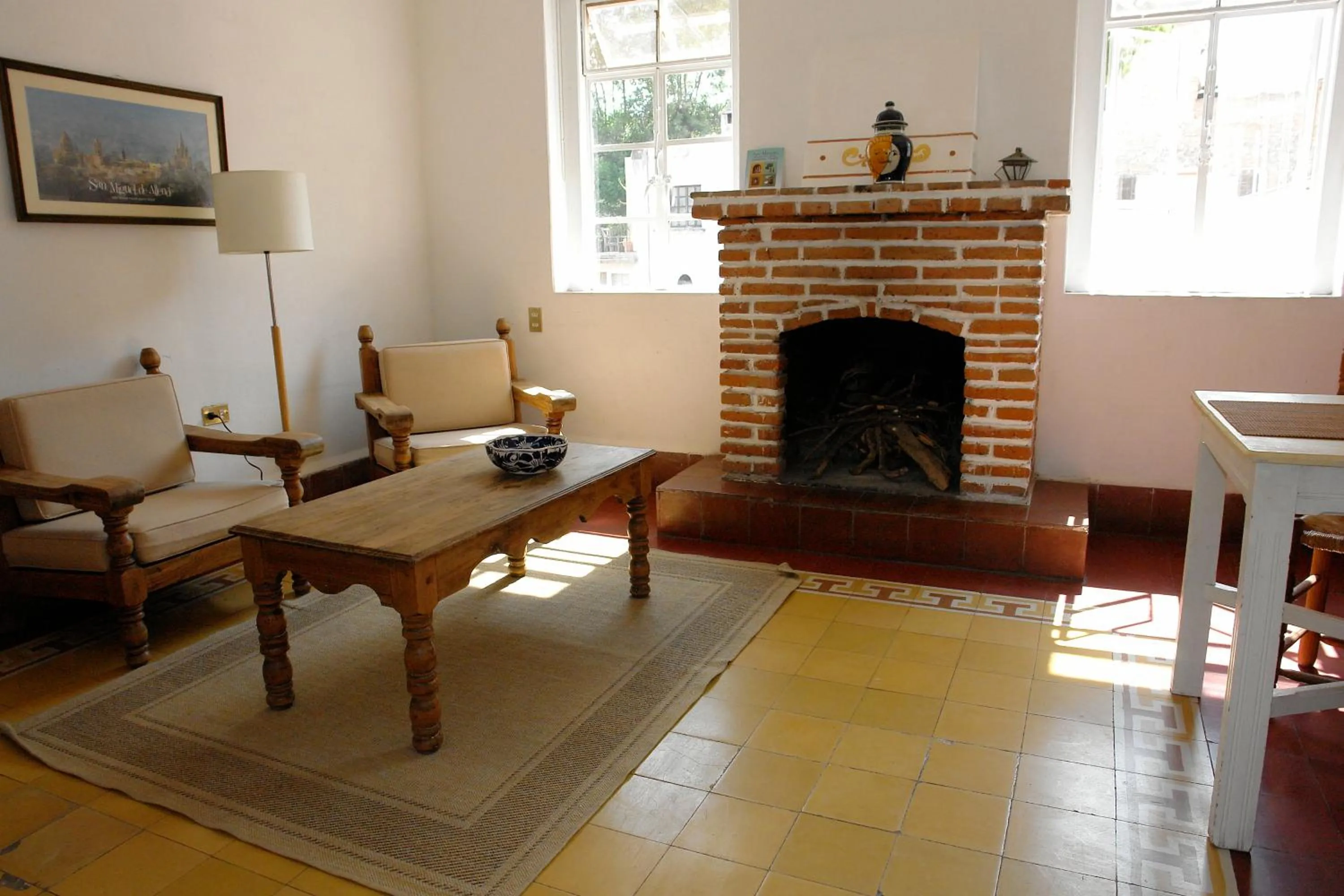 Living room in Suites Santo Domingo