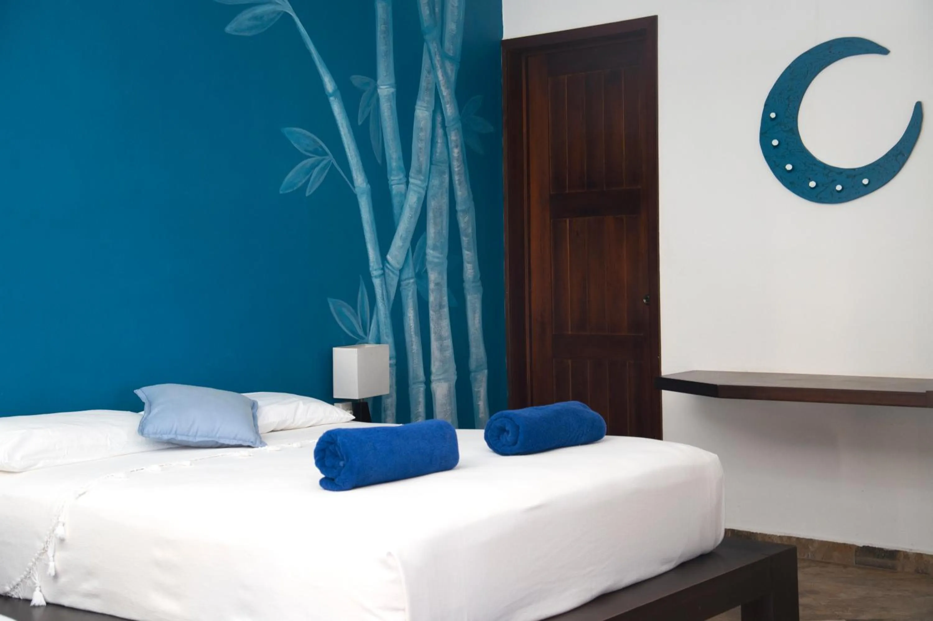 Bed in Hotel Luna De Plata Mahahual