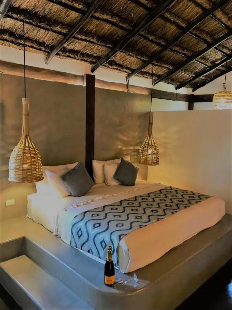 Bedroom, Bed in Hotel Luna De Plata Mahahual