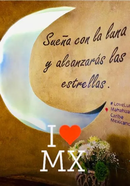 Property logo or sign in Hotel Luna De Plata Mahahual