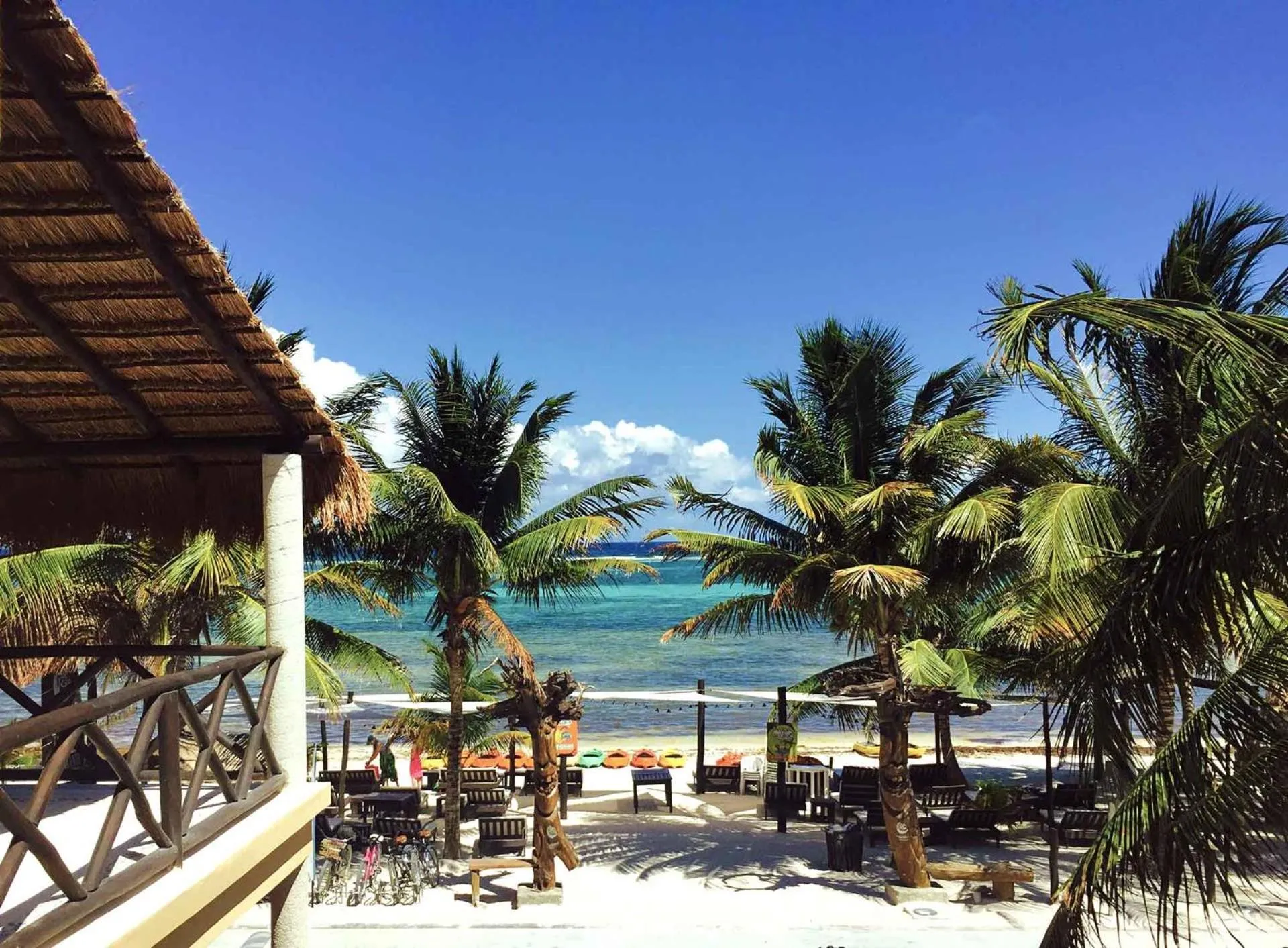 Bird's eye view in Hotel Luna De Plata Mahahual