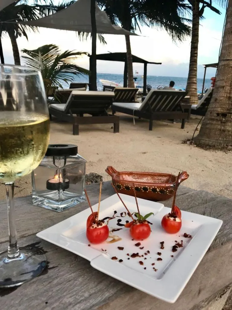 Food close-up in Hotel Luna De Plata Mahahual