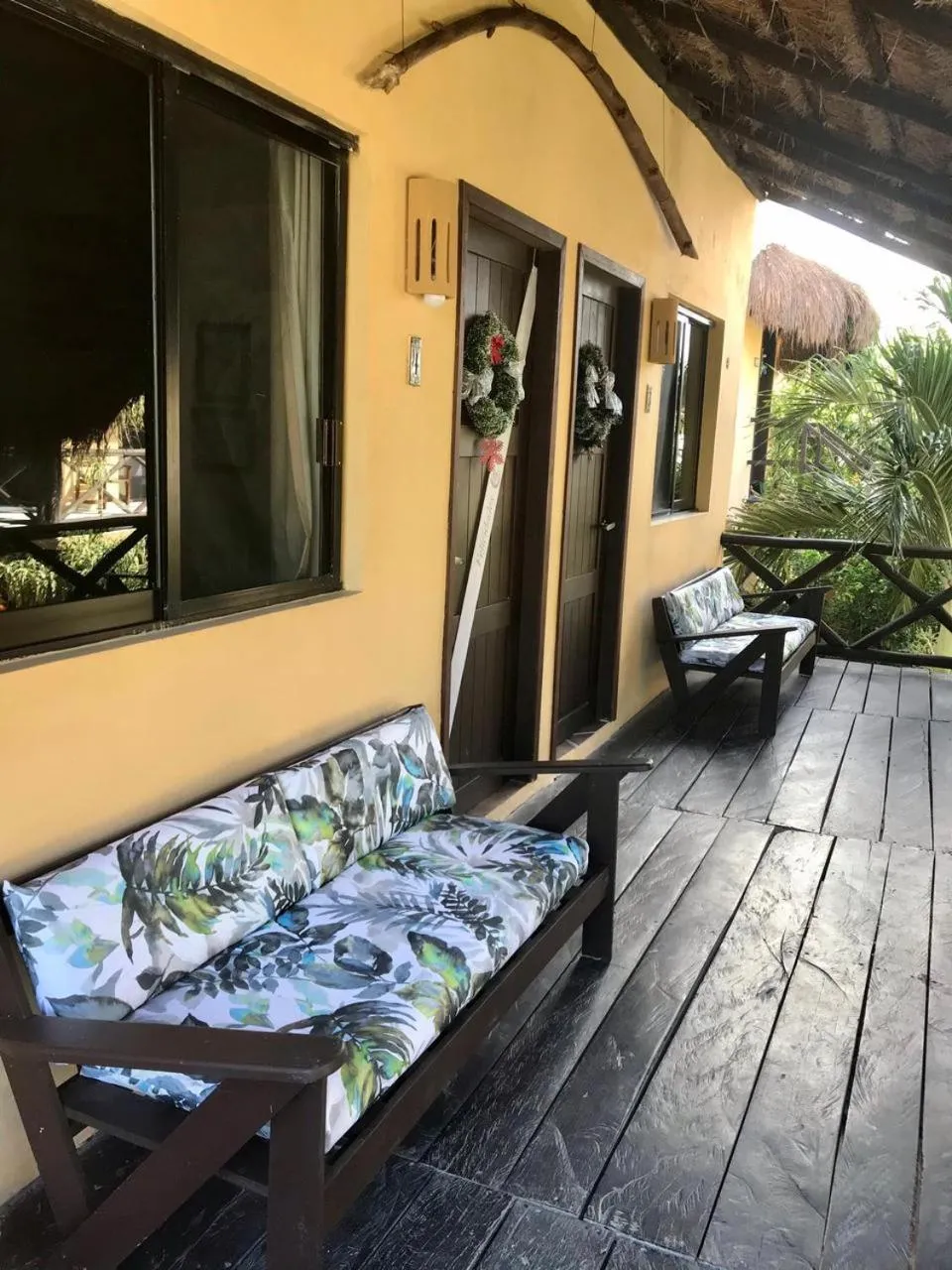 Balcony/Terrace in Hotel Luna De Plata Mahahual