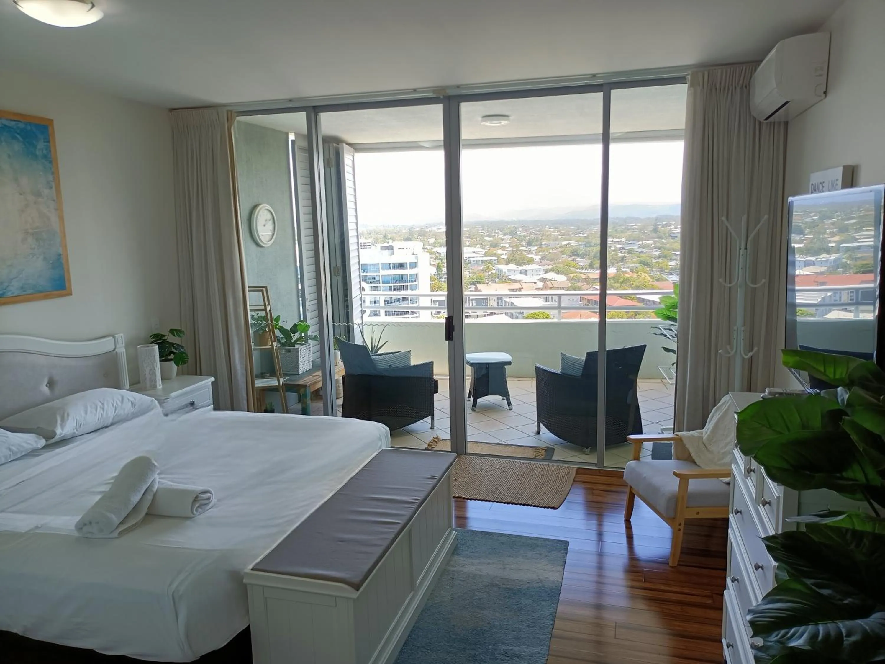 Bed in The Grand Apartments