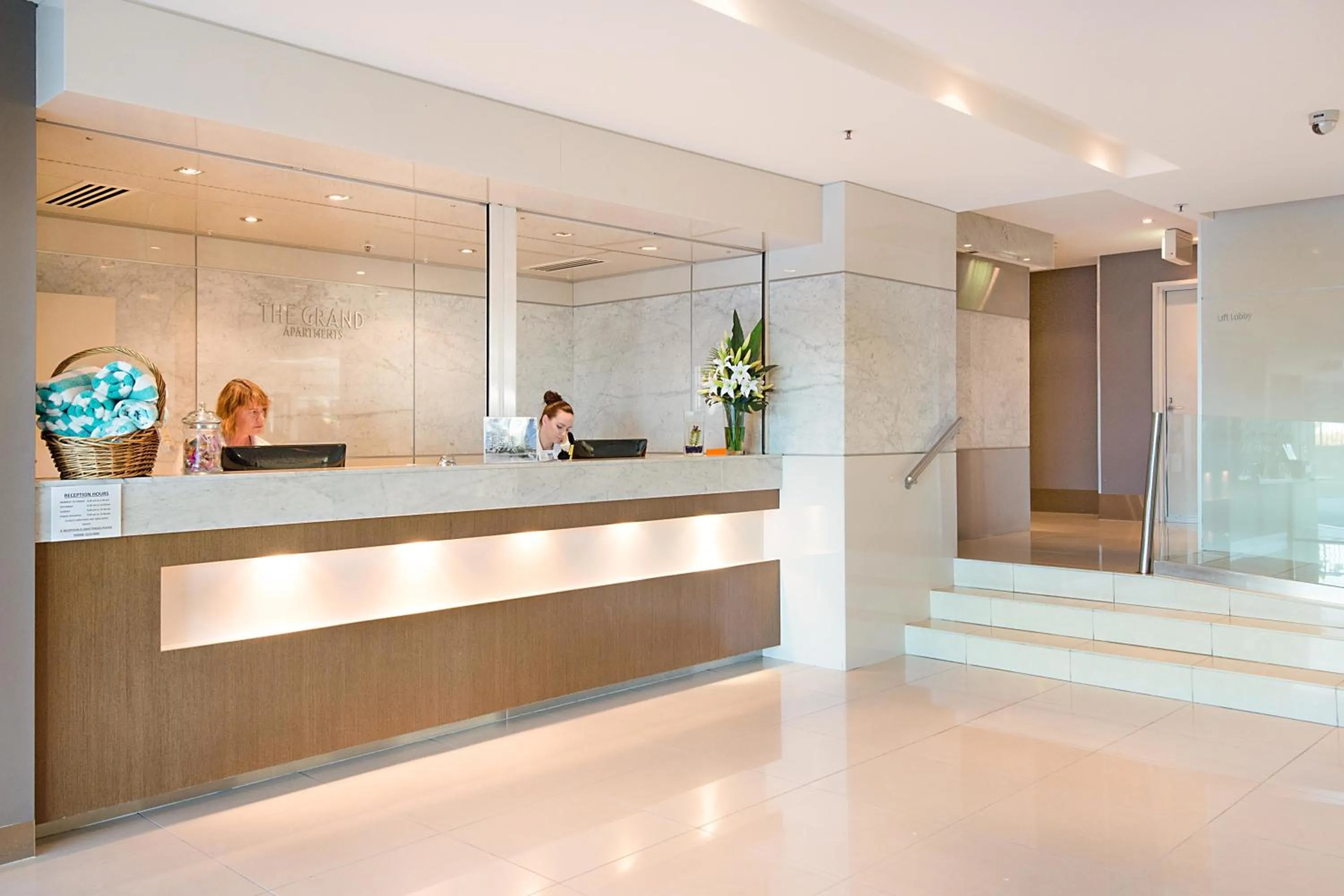 Facade/entrance in The Grand Apartments