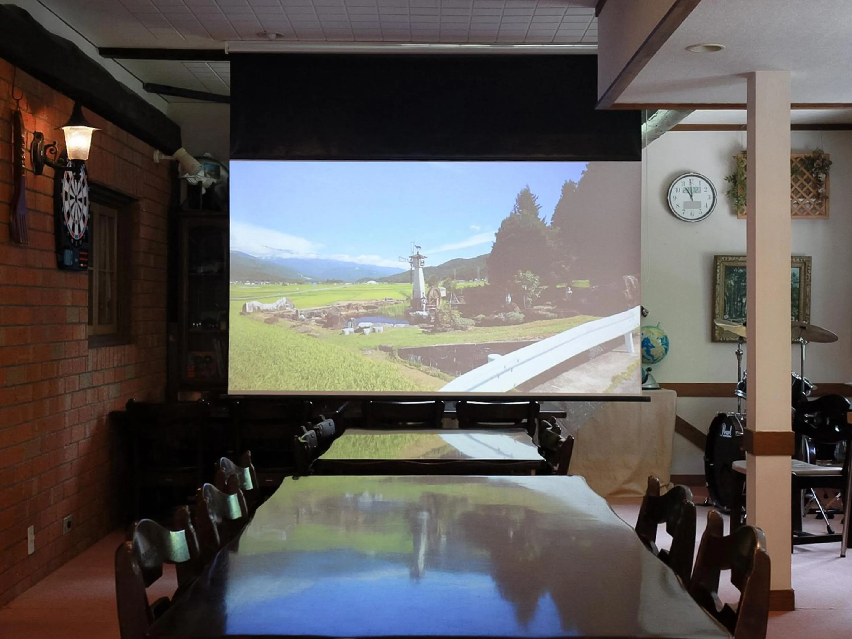 Lounge or bar in Landhaus Dancru Netz