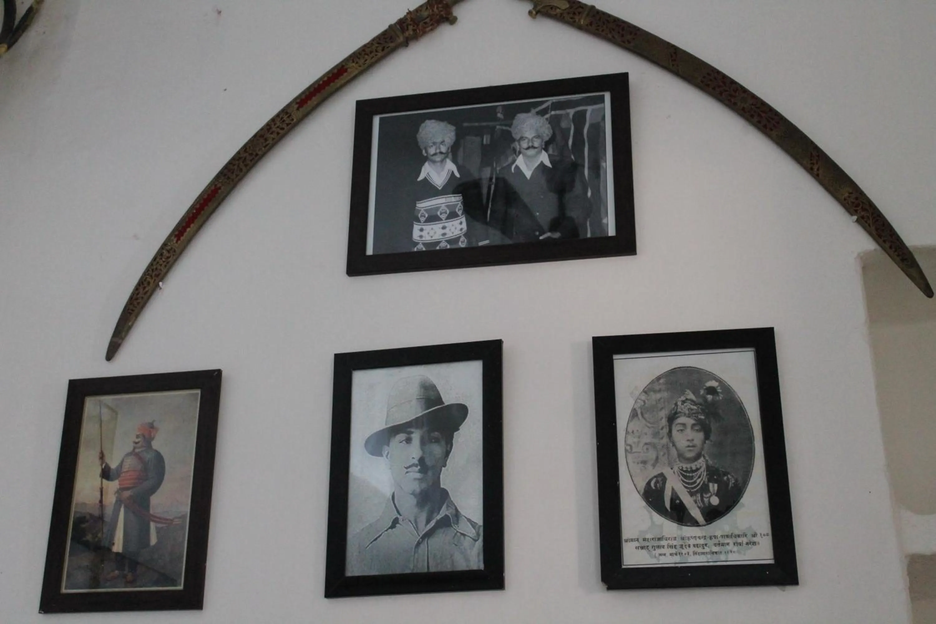 Decorative detail in Kesar Heritage Boutique Home Stay