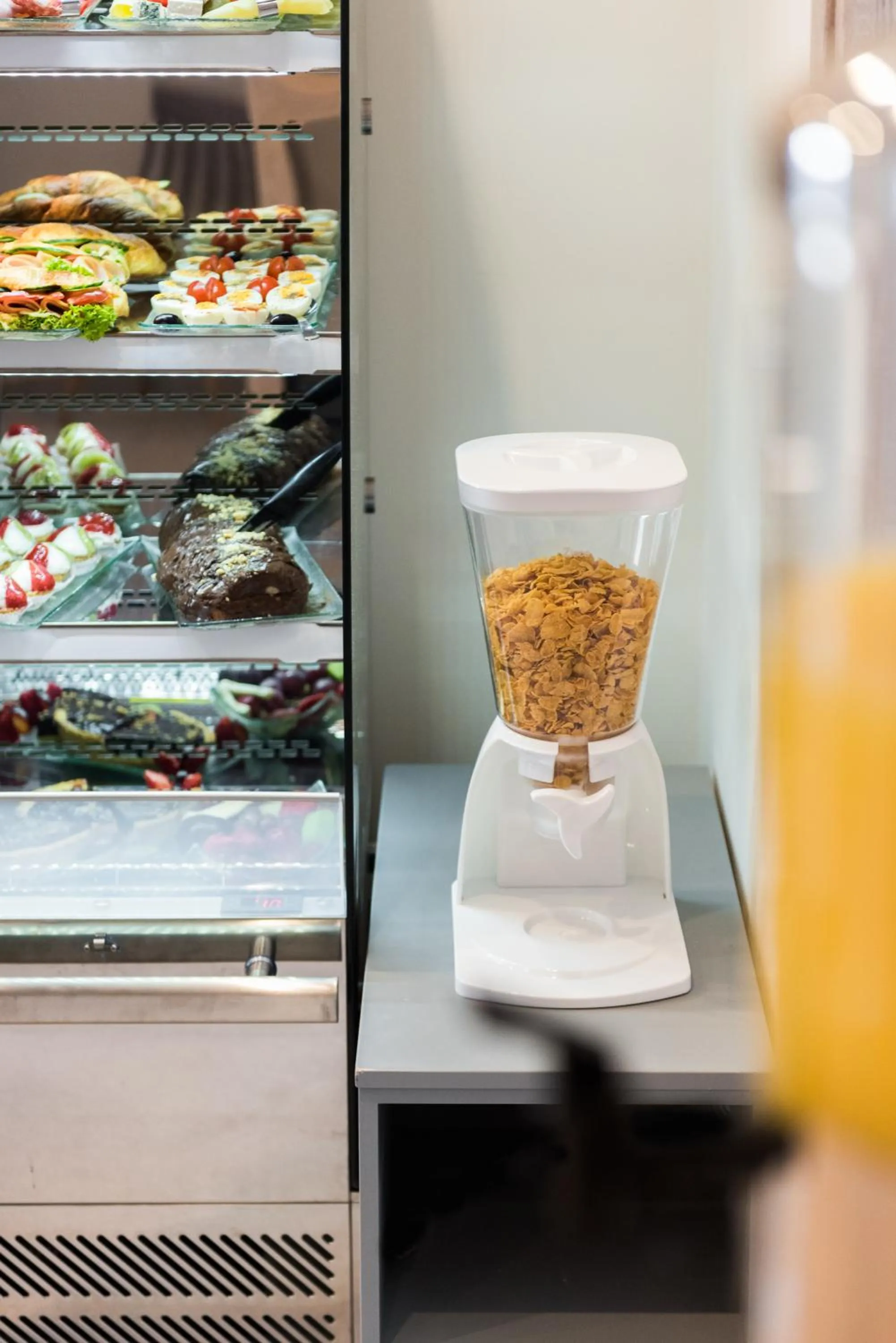 Breakfast in Santorini Main Square