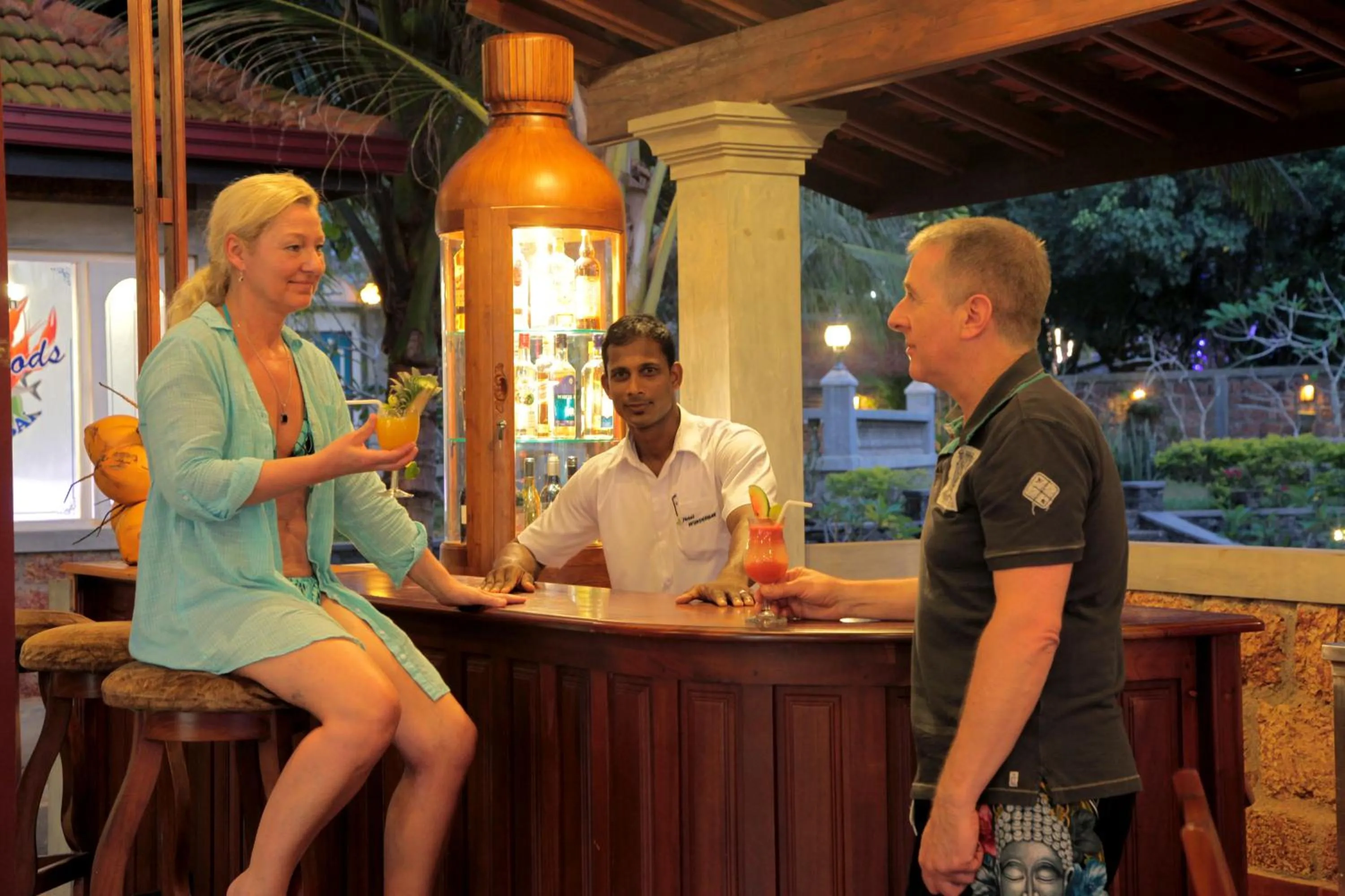 Staff in Wunderbar Beach Hotel