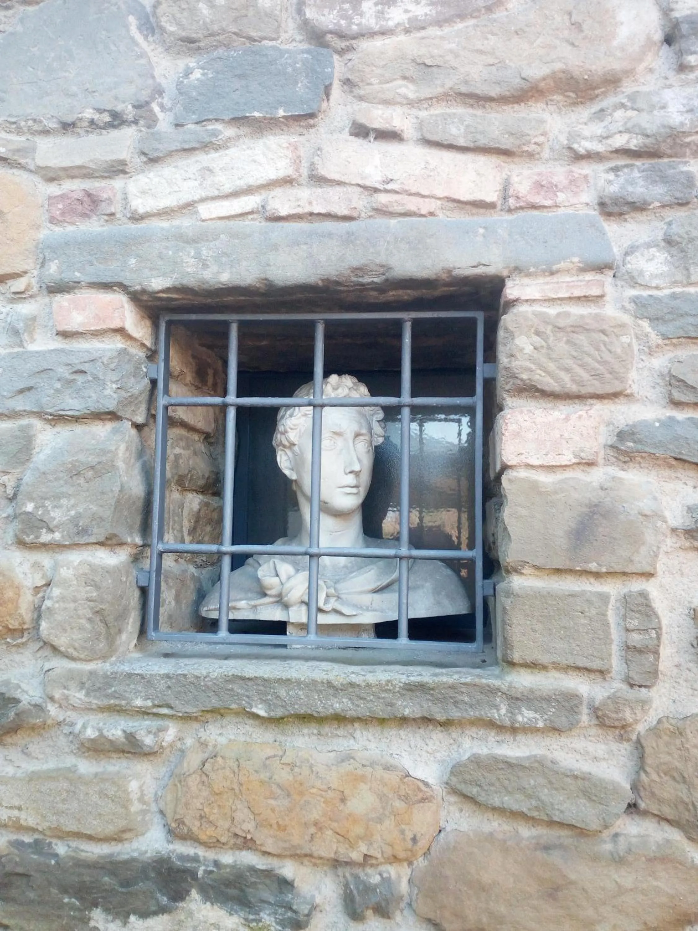 Decorative detail in Rocca Palazzaccio